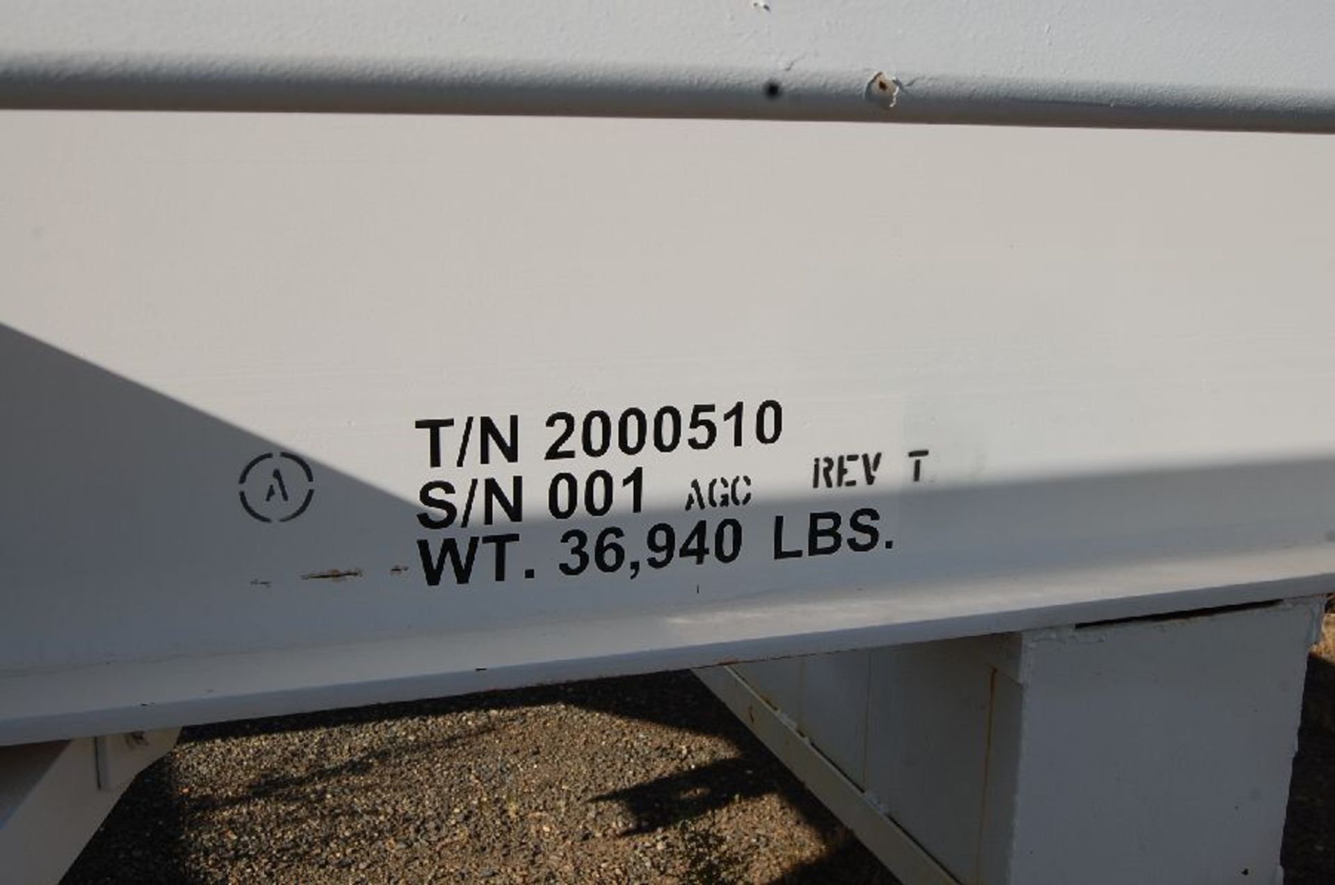 Model Martinez-Turek 132,000 Lb Capacity Loaded Motor Transport Trailer - Image 8 of 9