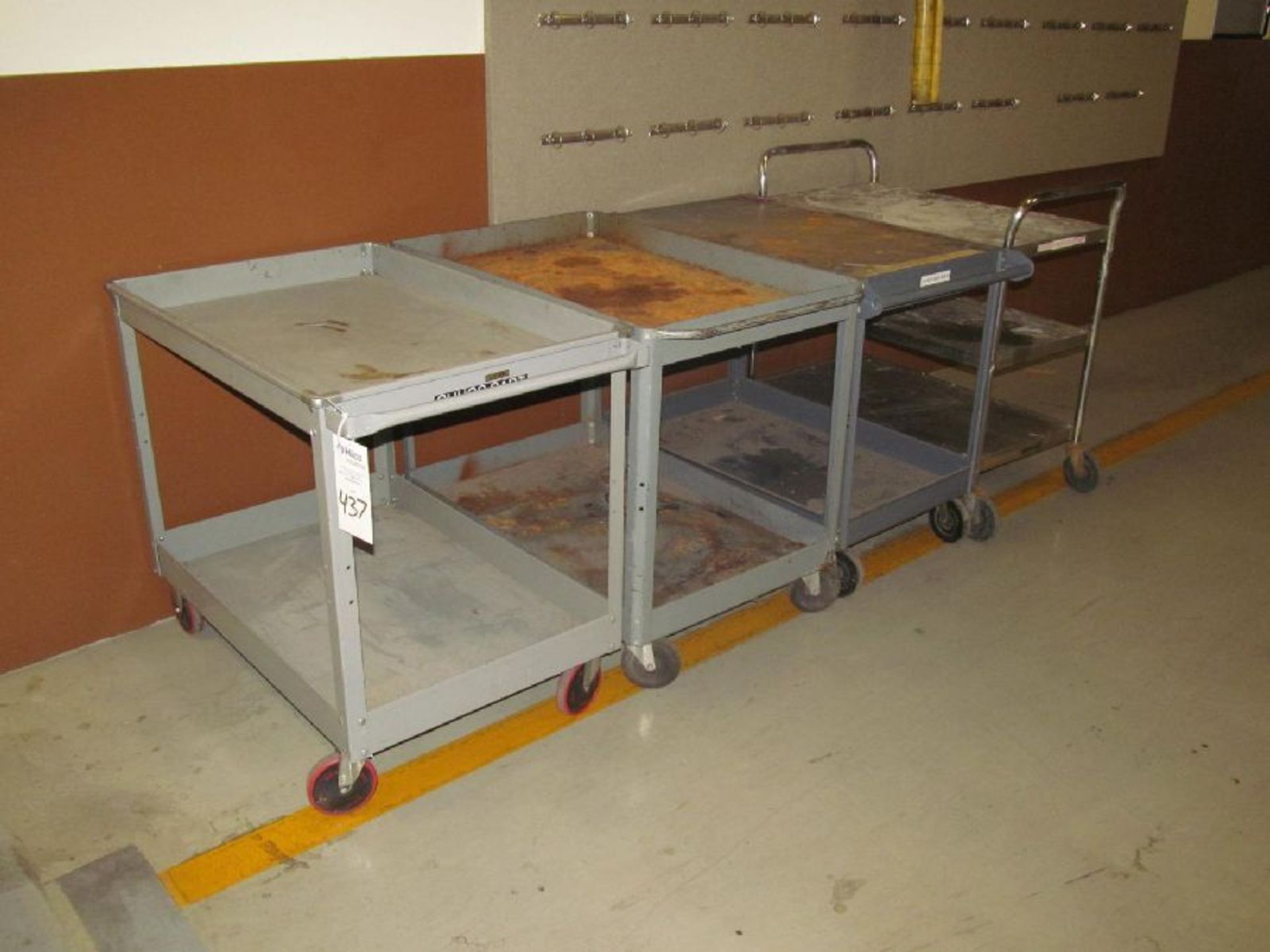 Steel Shop Carts