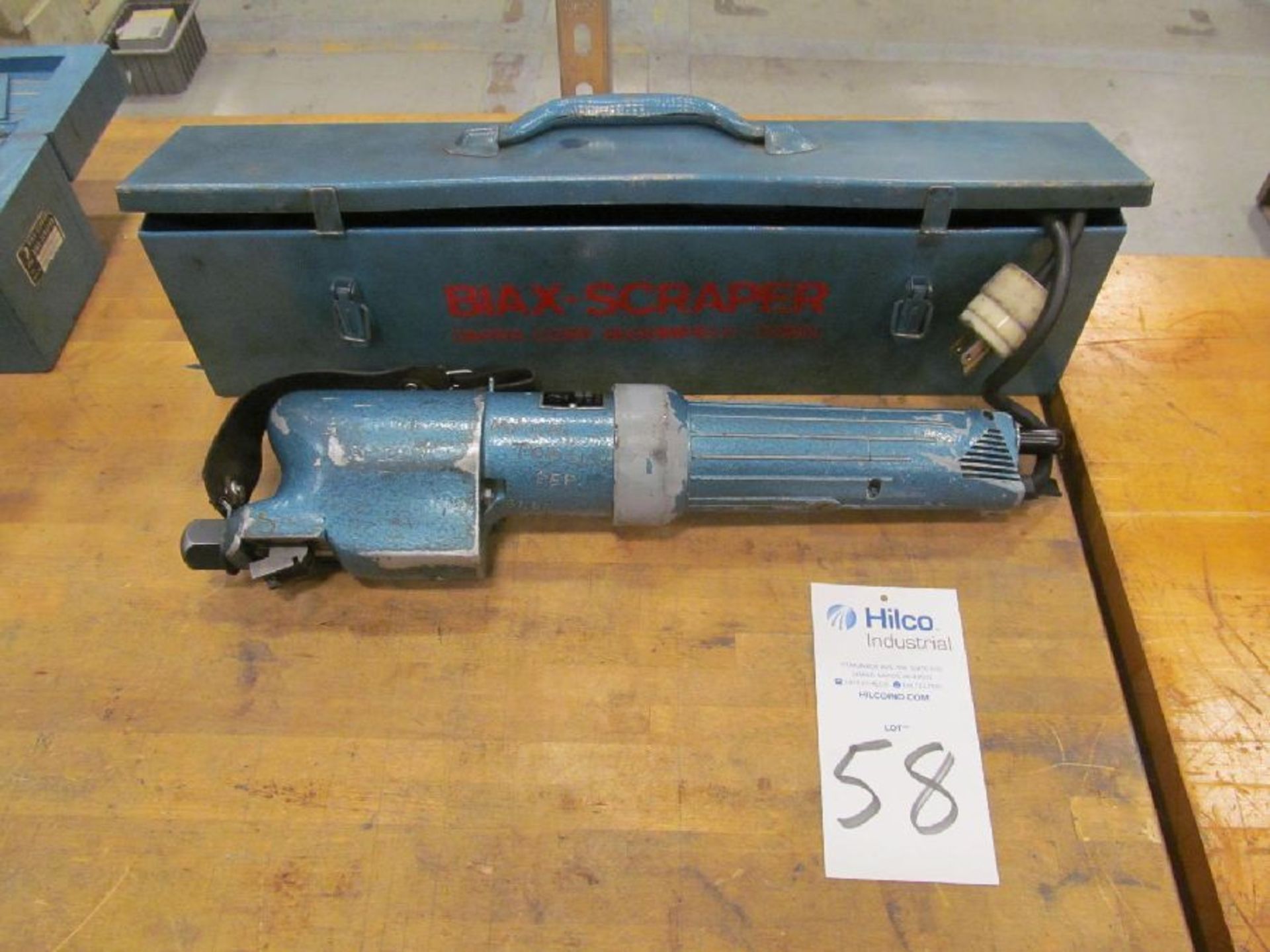 Biax Model 7EL Electric Scraper