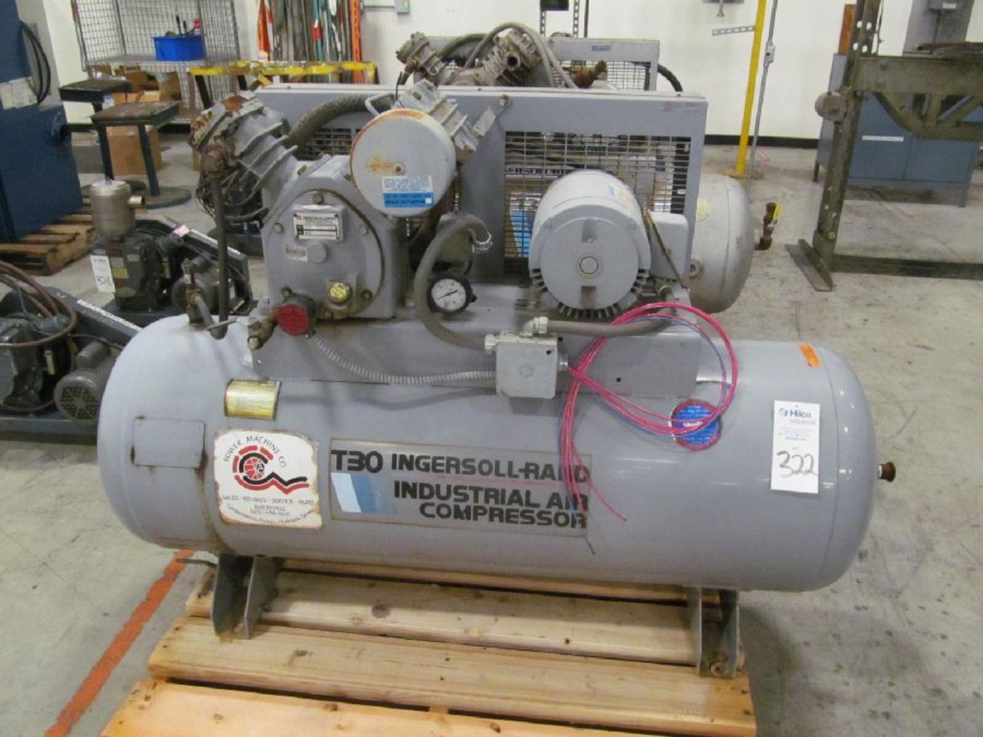 Ingersoll Rand Model 242-5D 5 HP Air Compressor