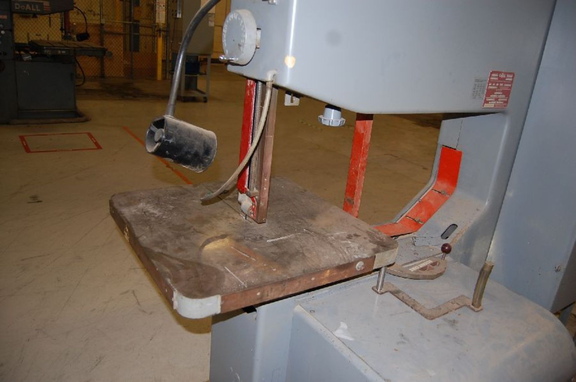 DoAll Model 3613-20 36" Throat Vertical Band Saw - Image 2 of 6