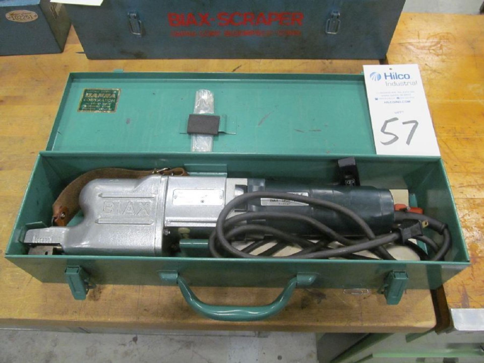 Biax Model 8EM Electric Scraper