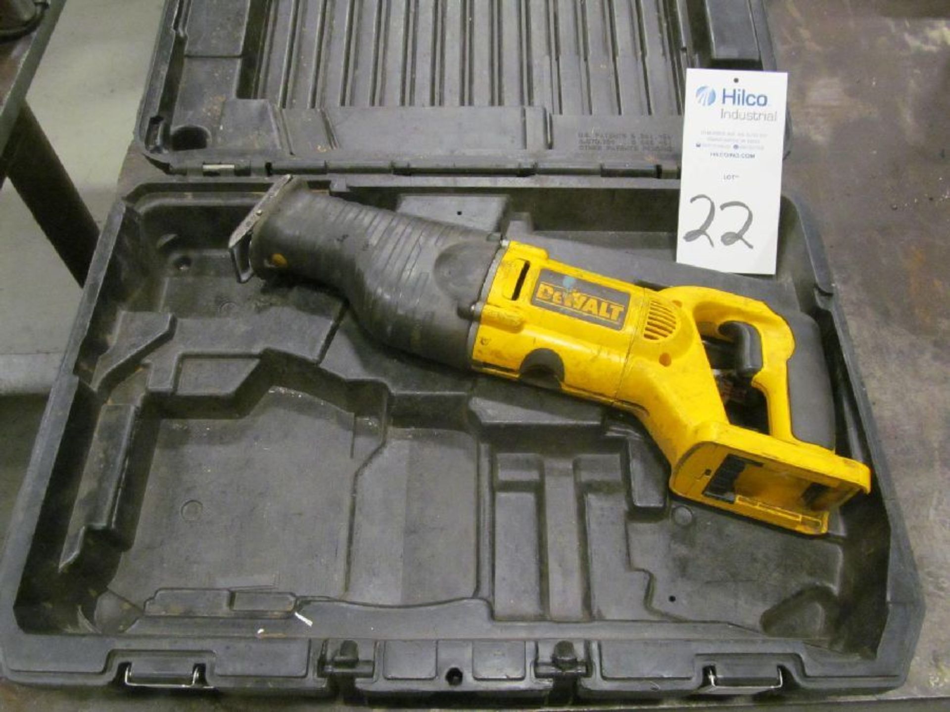 DeWalt Model DW008 Cordless Reciprocating Saw