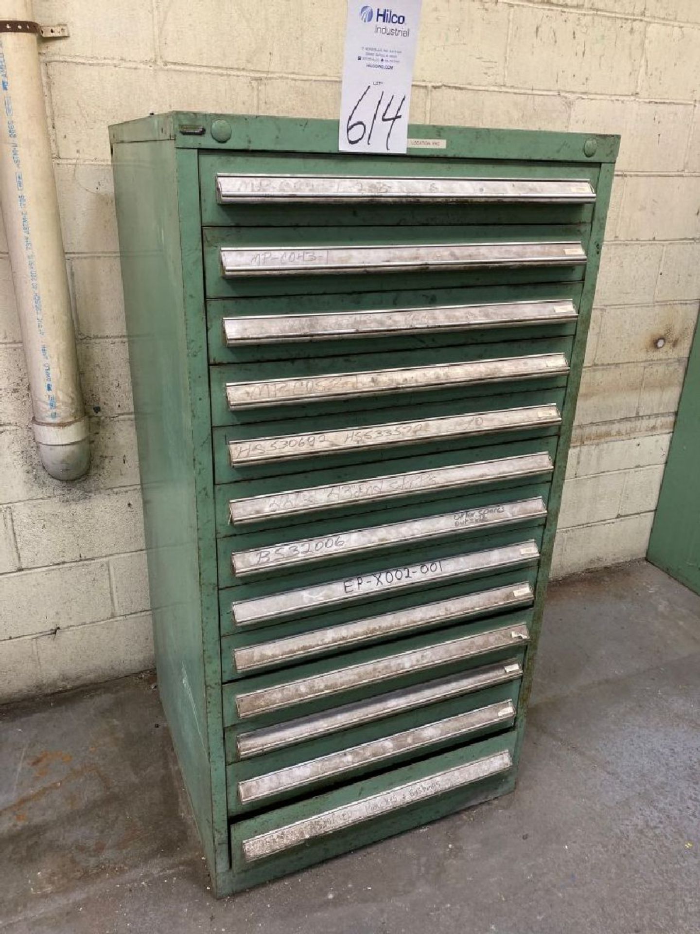 Vidmar 59"" Ball Bearing Tool Cabinet