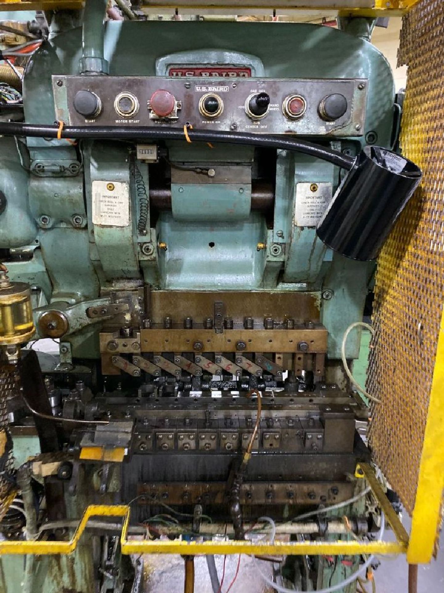 US Baird Model Model 2-19 Multiple Transfer Press - Image 3 of 6