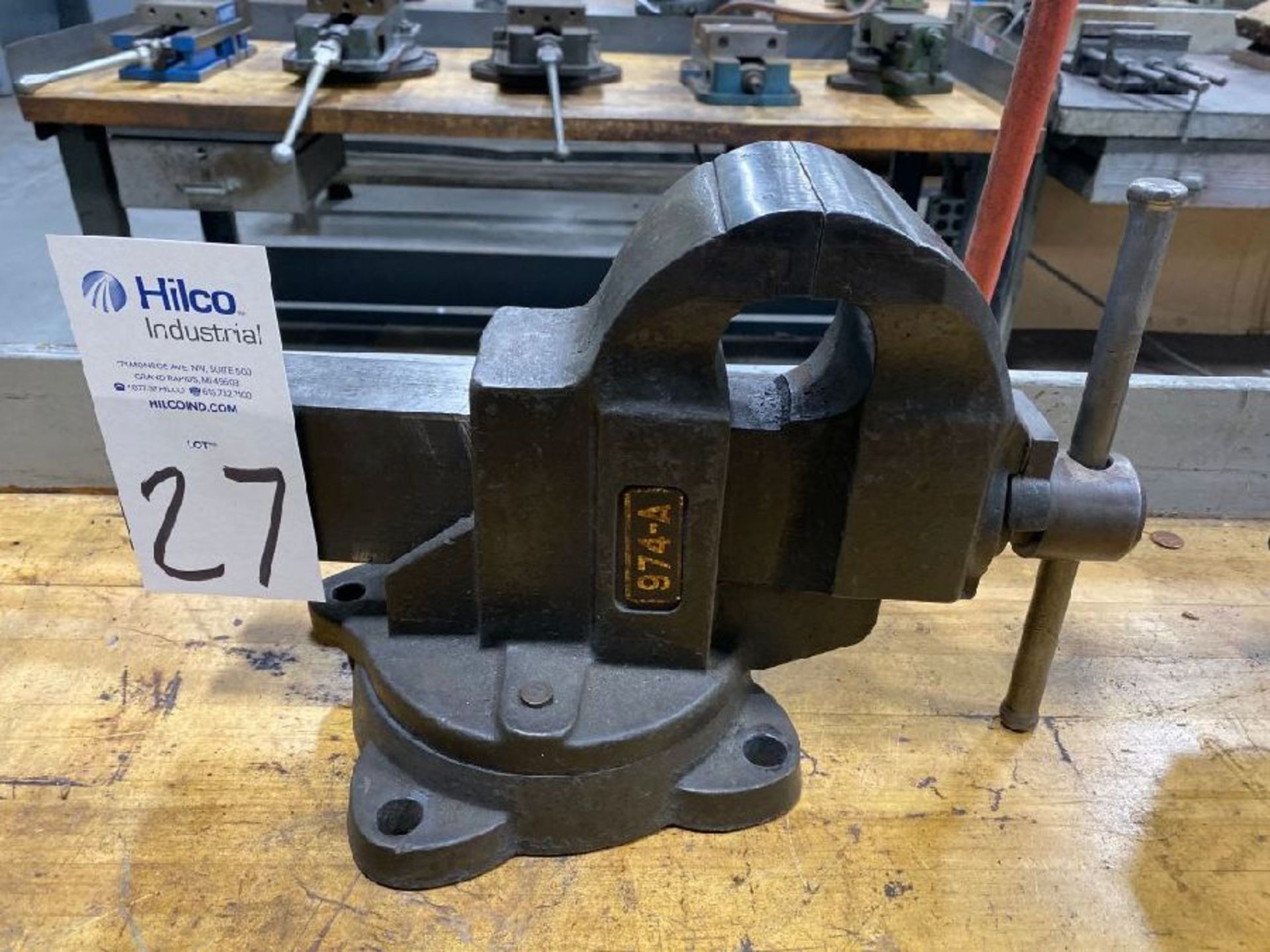 Chas Parker 4"" Bench Vise