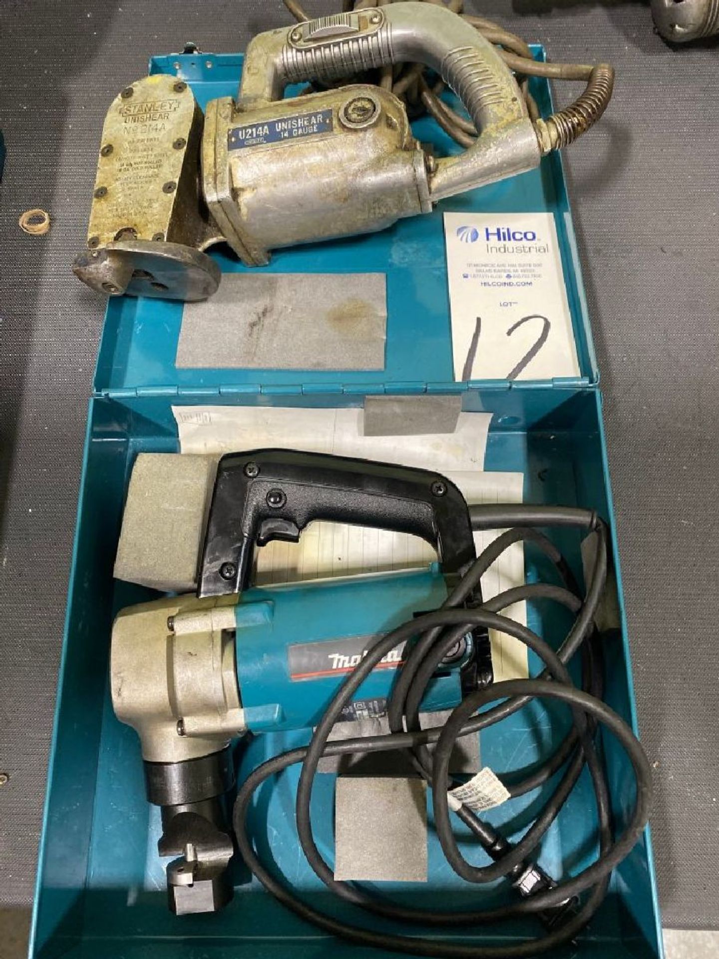 Lot of Makita Model JN3200 Electric 10 Ga Nibbler