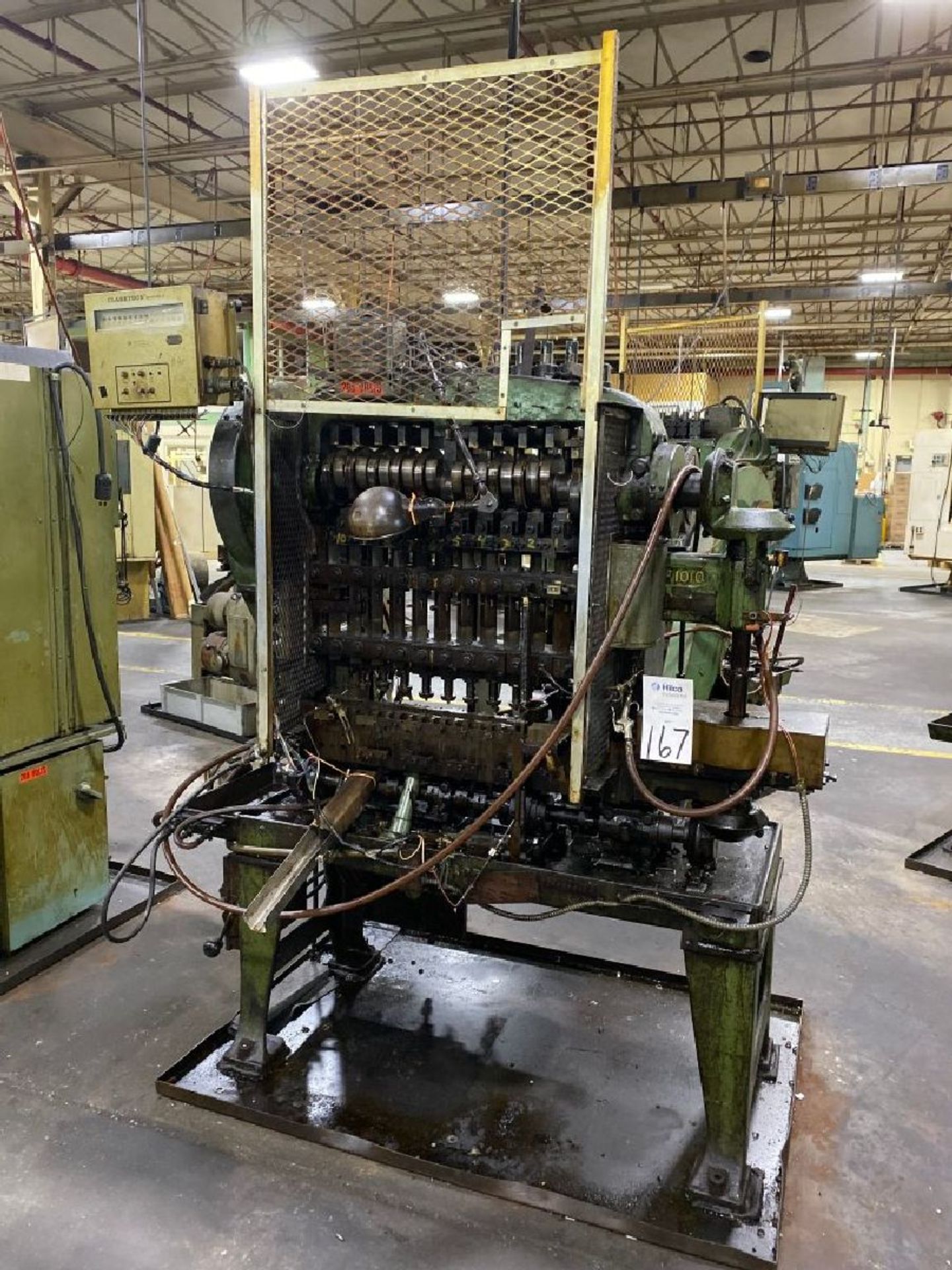 Waterbury-Farrel Model 1010+1 I.C.O.P. Eyelet Transfer Press