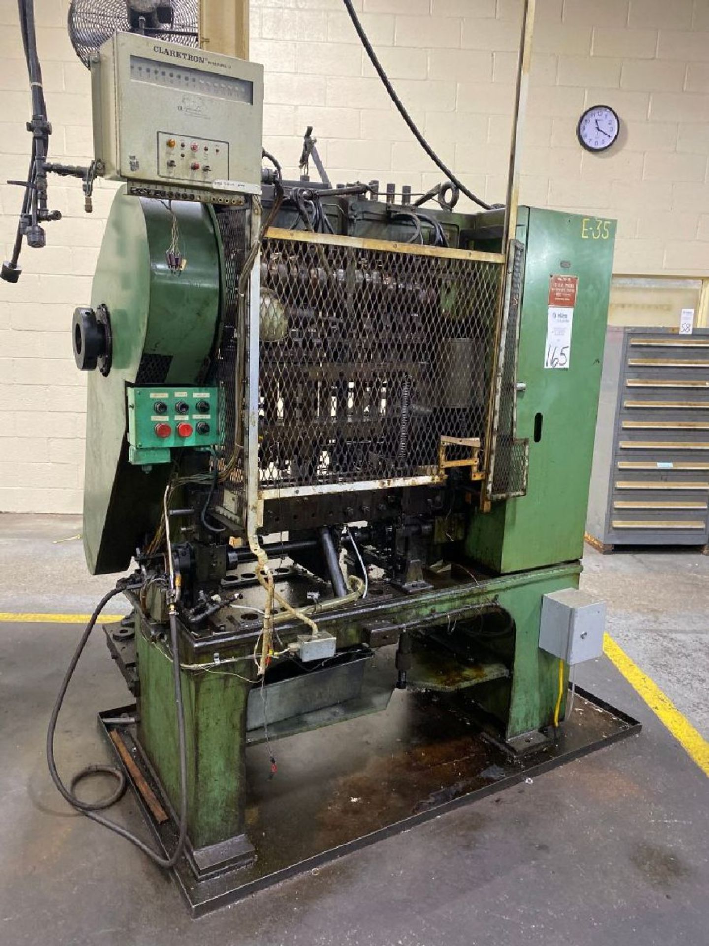 Waterbury-Farrel Model 1010+1 I.C.O.P. Eyelet Transfer Press - Image 2 of 7