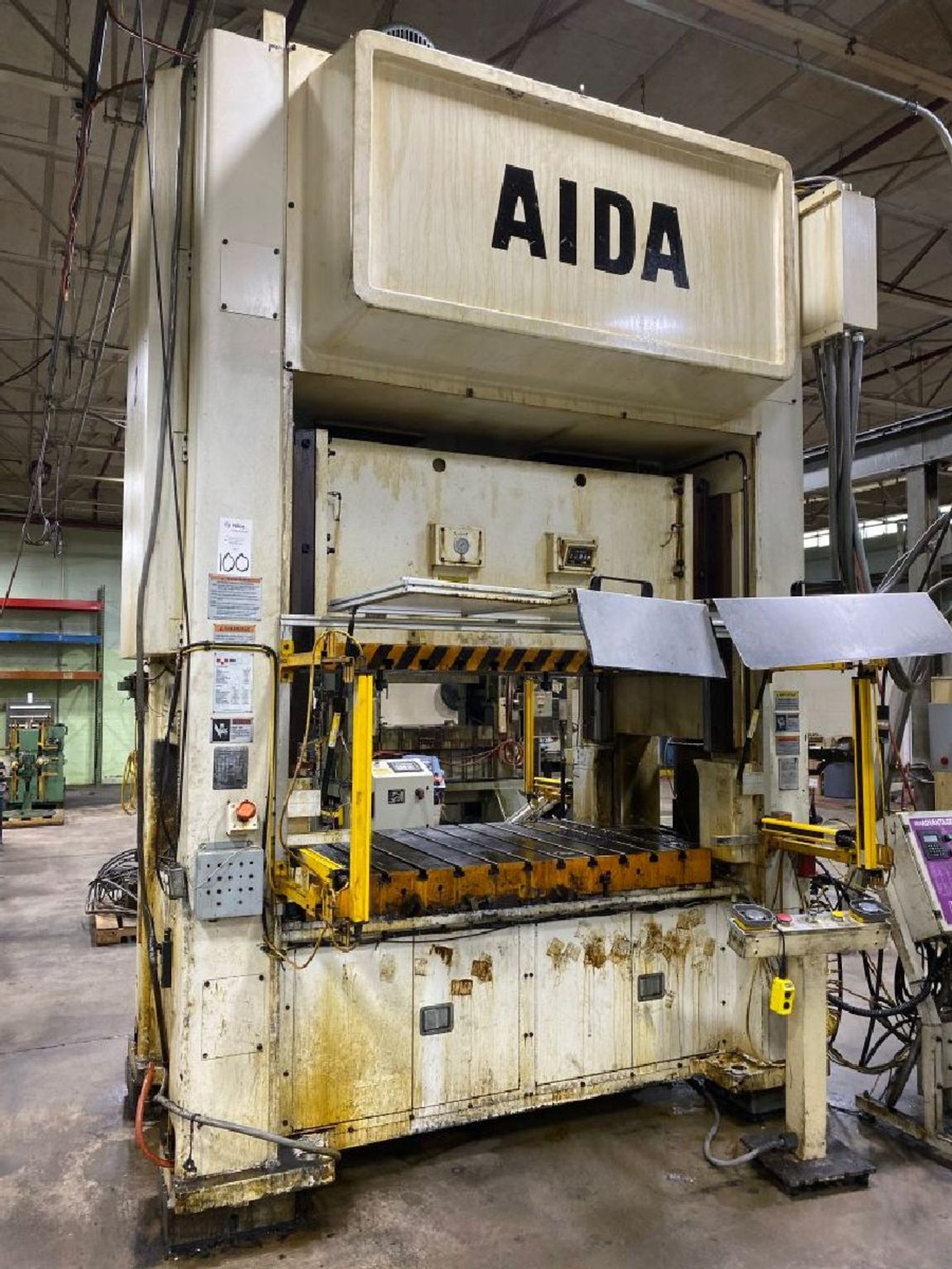 Aida Model NSU-S2-200 220 Ton Straight Side Double Crank Press