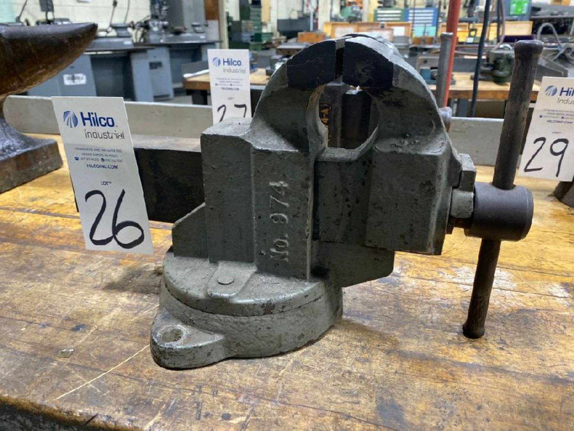 Chas Parker 4"" Bench Vise