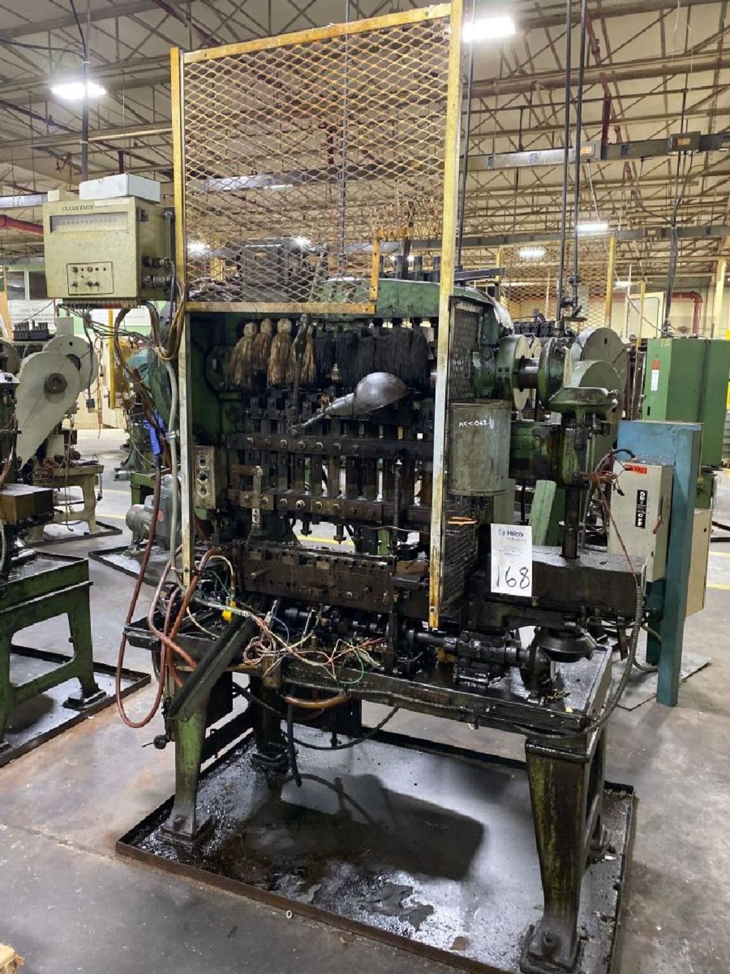 Waterbury-Farrel Model 1010+1 I.C.O.P. Eyelet Transfer Press