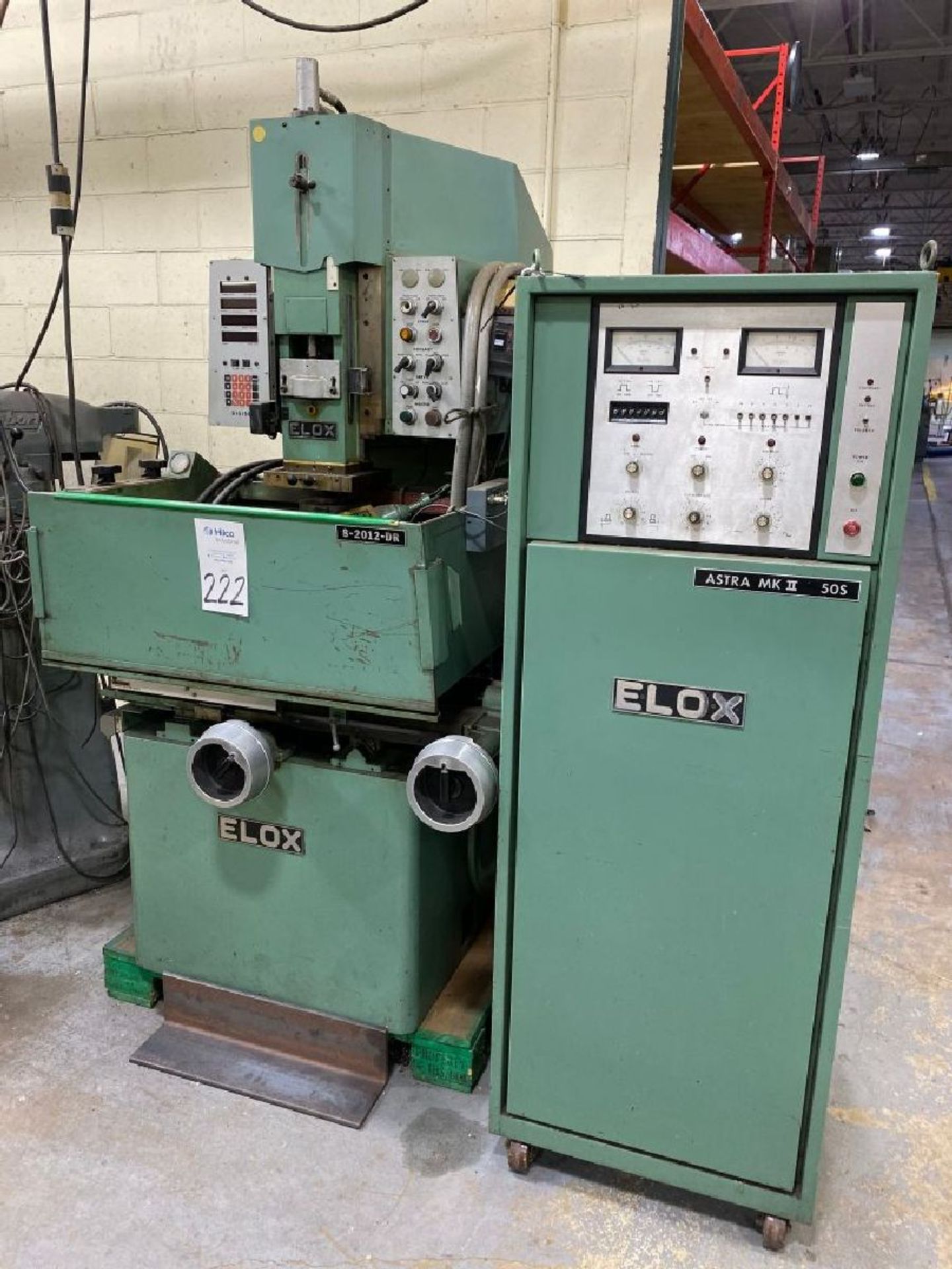 Elox Model 8-2012-DR Die Sink Electrical Discharge Machine