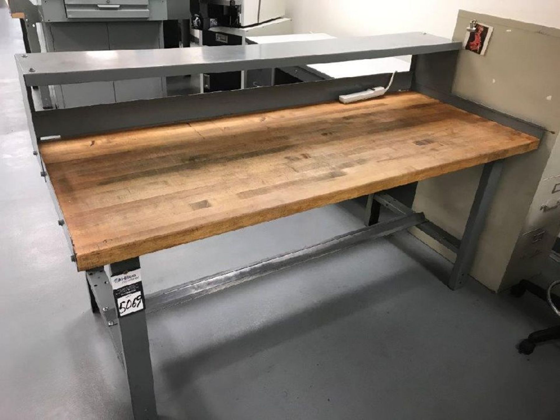 30" X 72" Wood Top Table