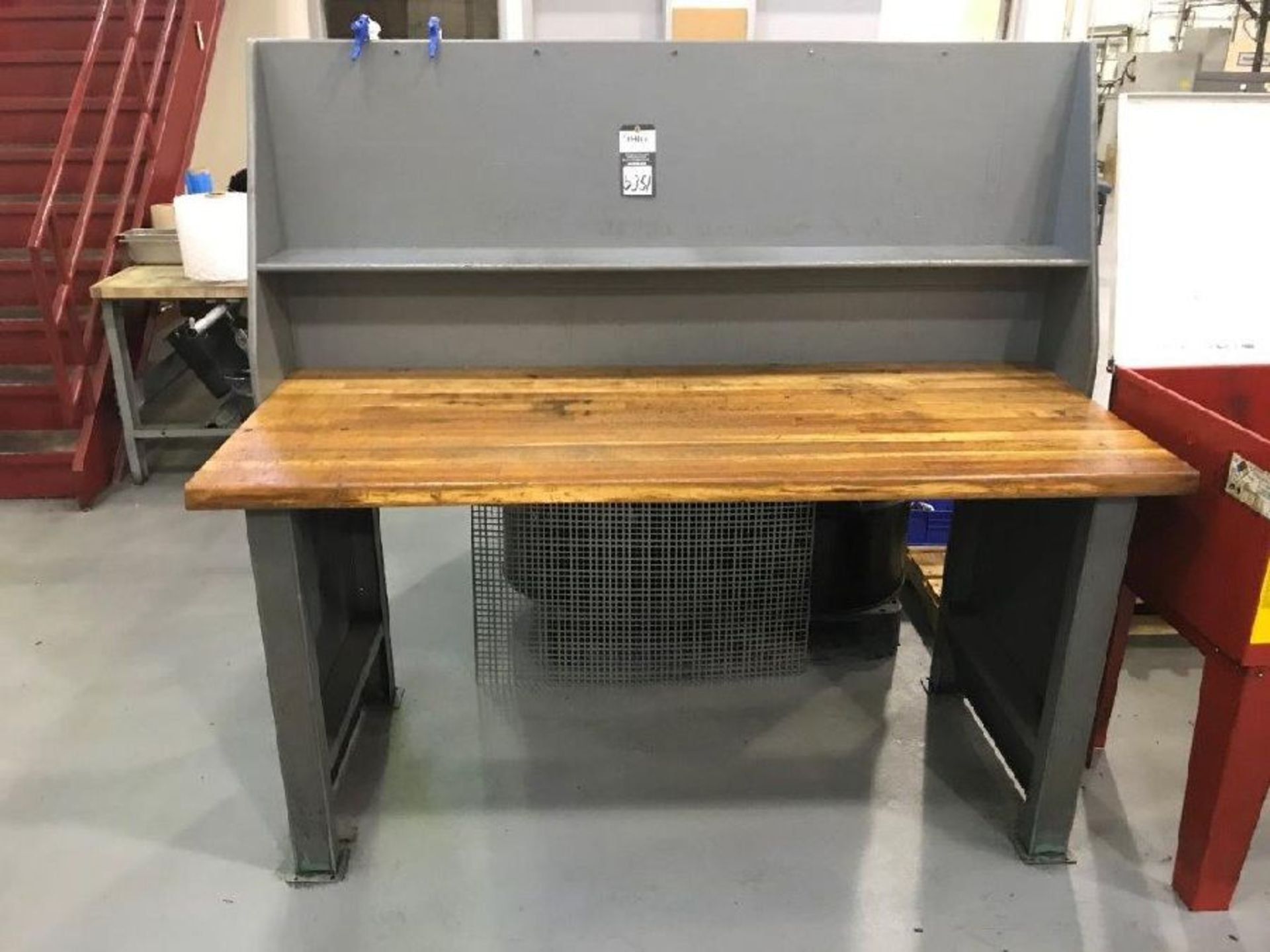 30" X 72" Wood Top Table