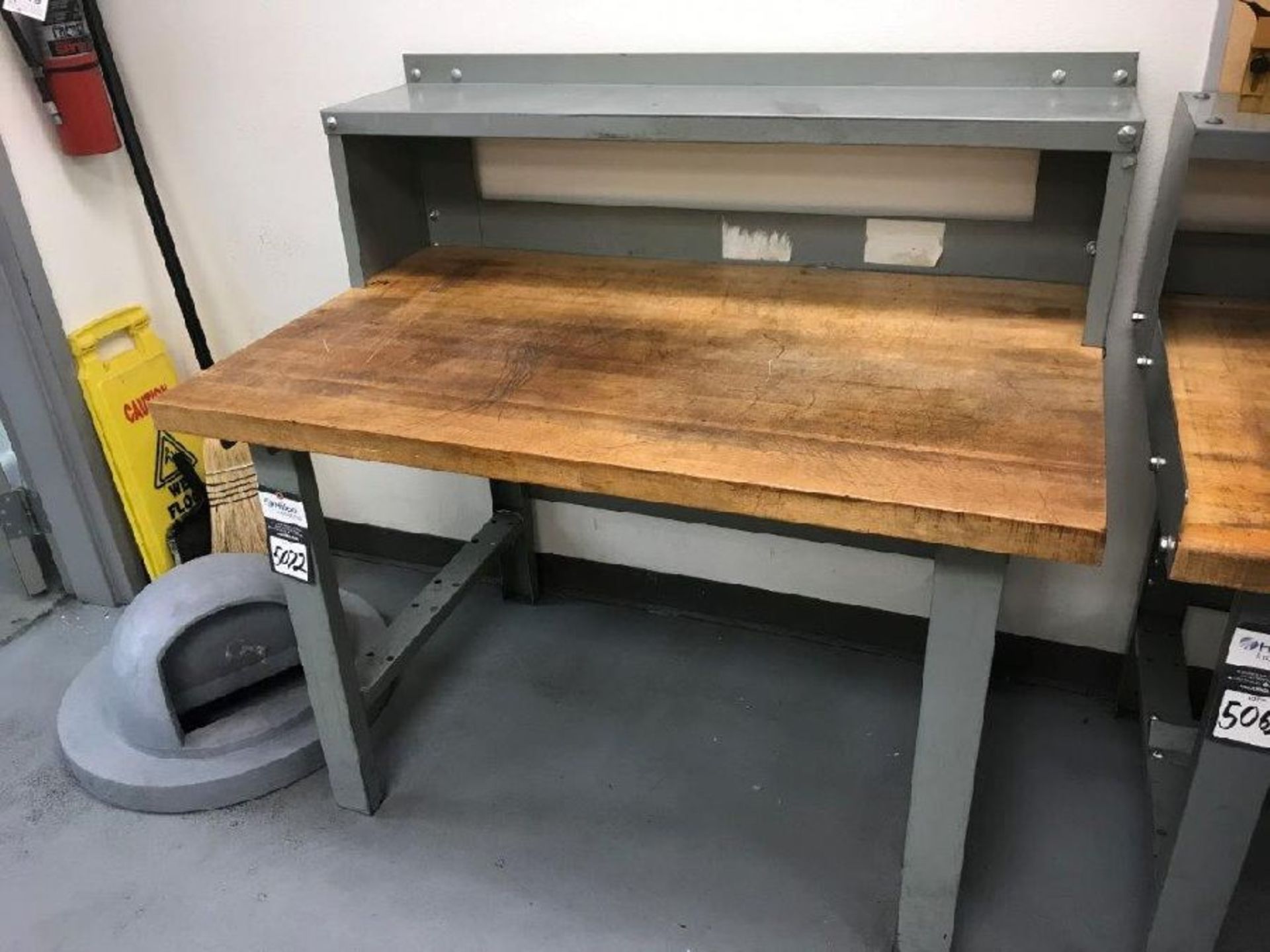 30" X 48" Wood Top Table