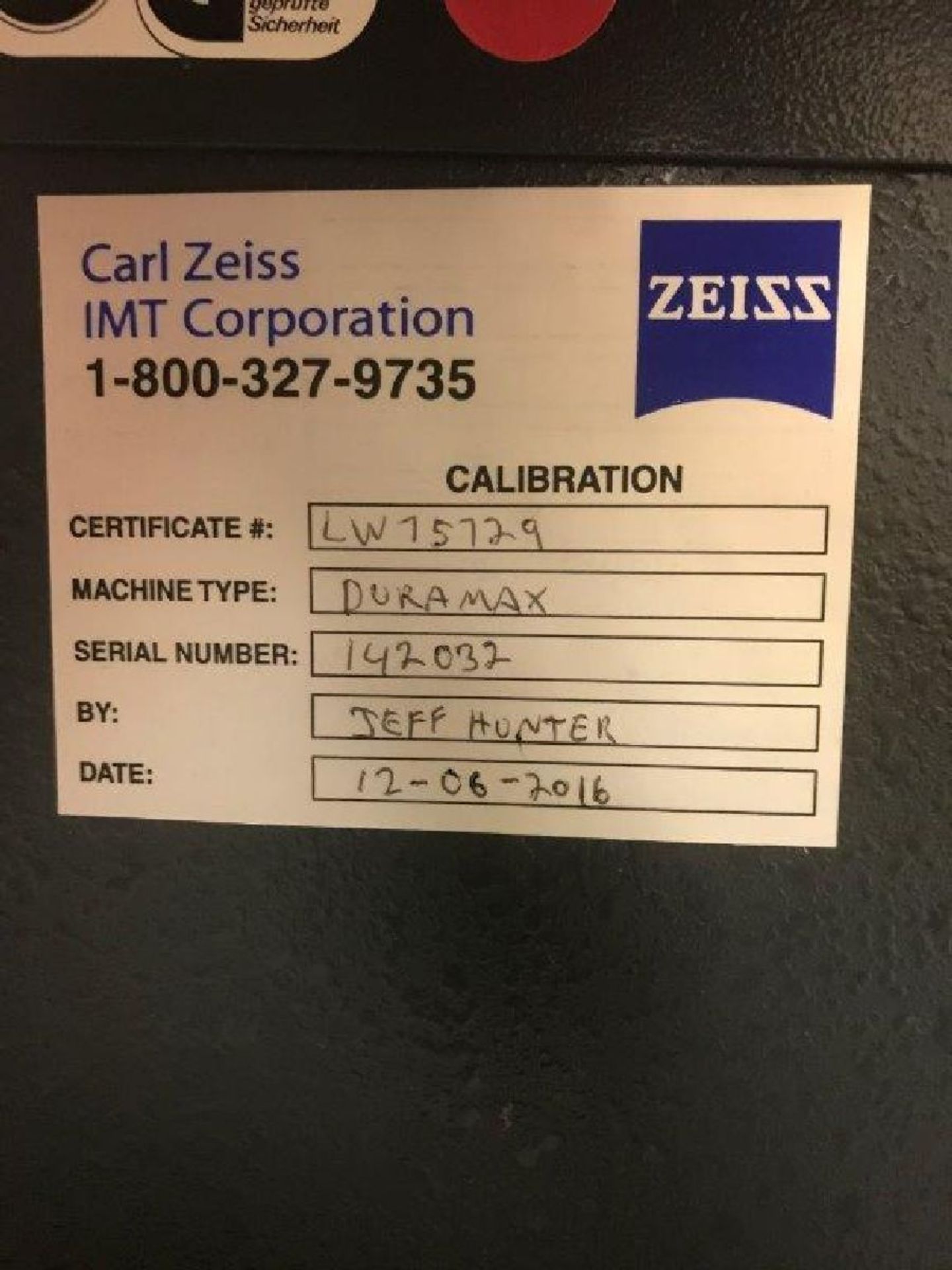 Zeiss Model DuraMax 5/5/5 Coordinate Measuring Machine - Image 7 of 15