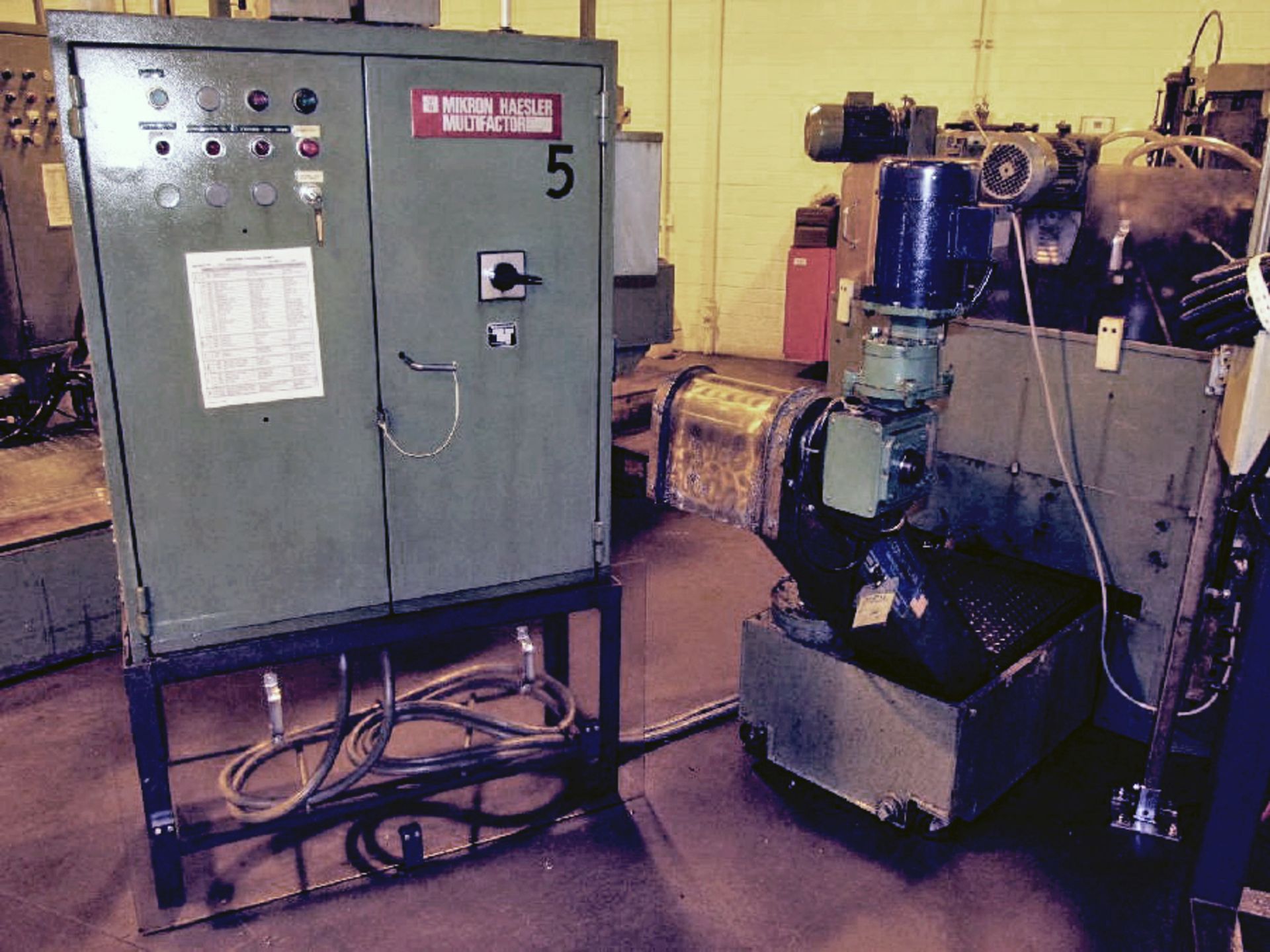 Mikron Model MFT50.008 8-Station Rotary Transfer Machine - Image 4 of 4