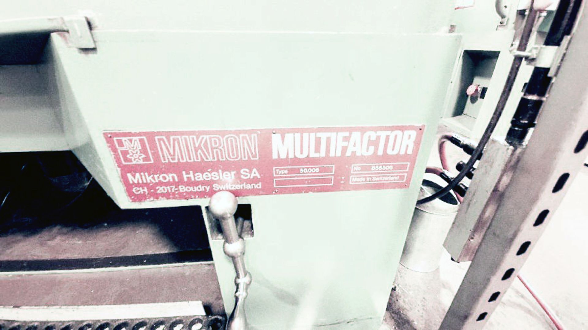 Mikron Model Multi Factor 50.006 6-Station Rotary Transfer Machine - Image 6 of 9