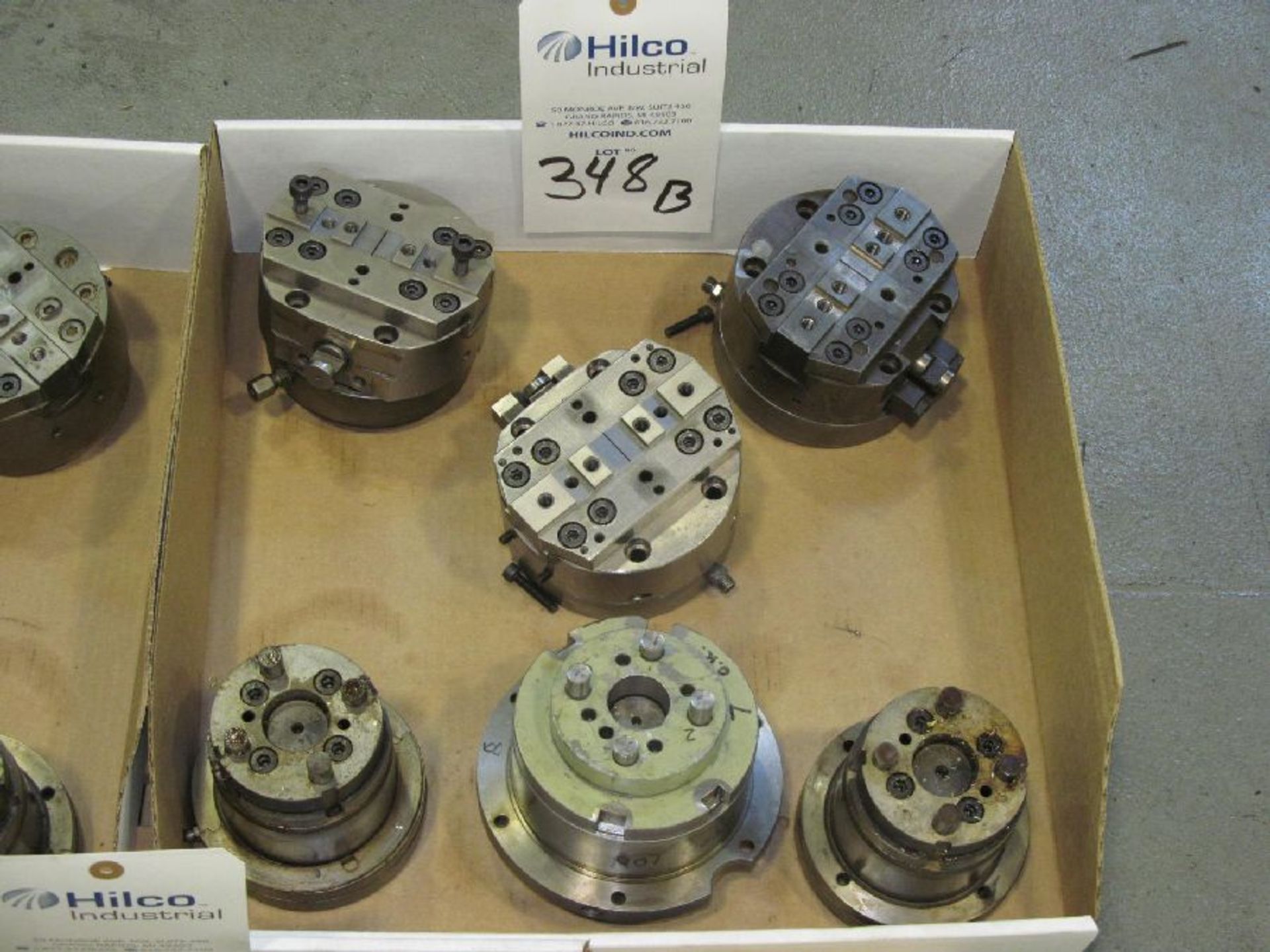 Assorted Mikron Parts & Rotating Chucks - Image 6 of 10