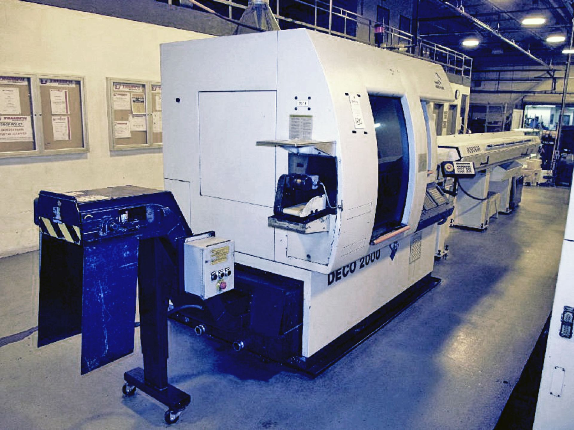 Tornos Model Deco 2000/26 7-Axis CNC Swiss-Type Lathe