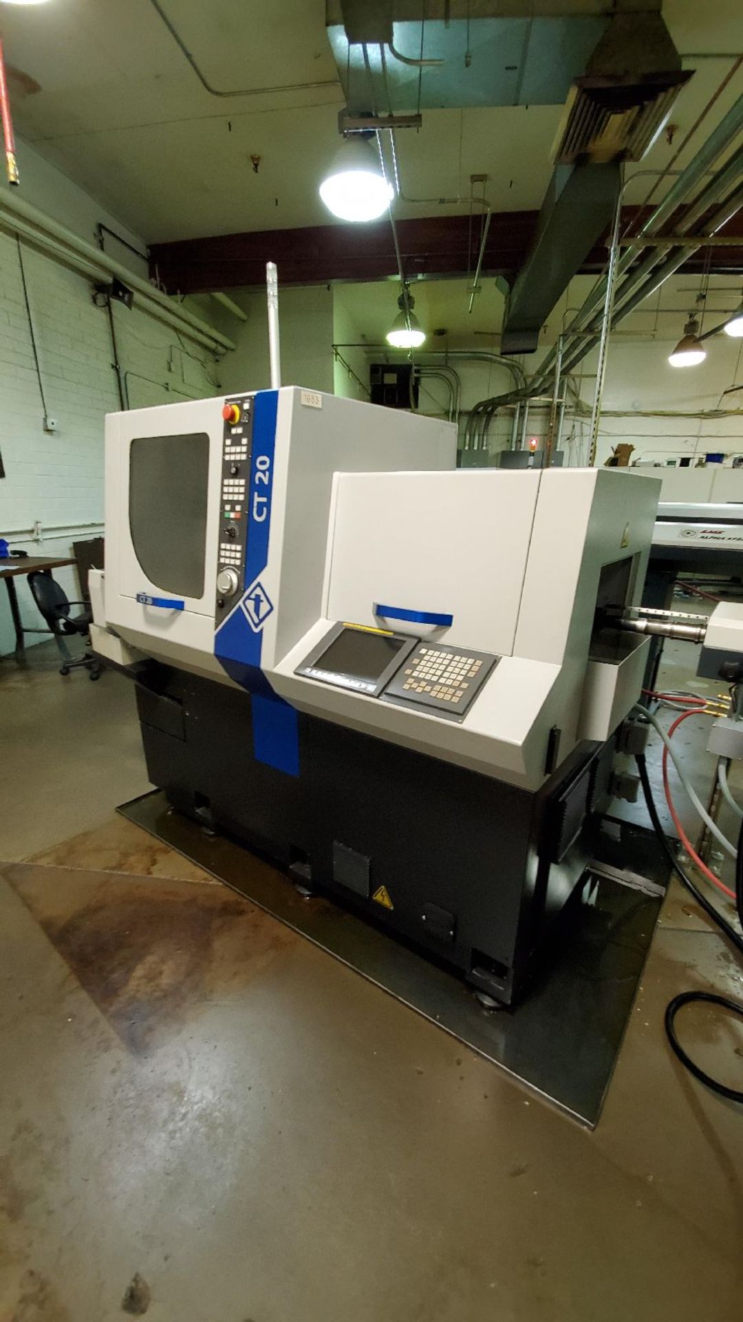 Tornos Model CT 20 7-Axis CNC Swiss-Type Lathe - Image 6 of 25