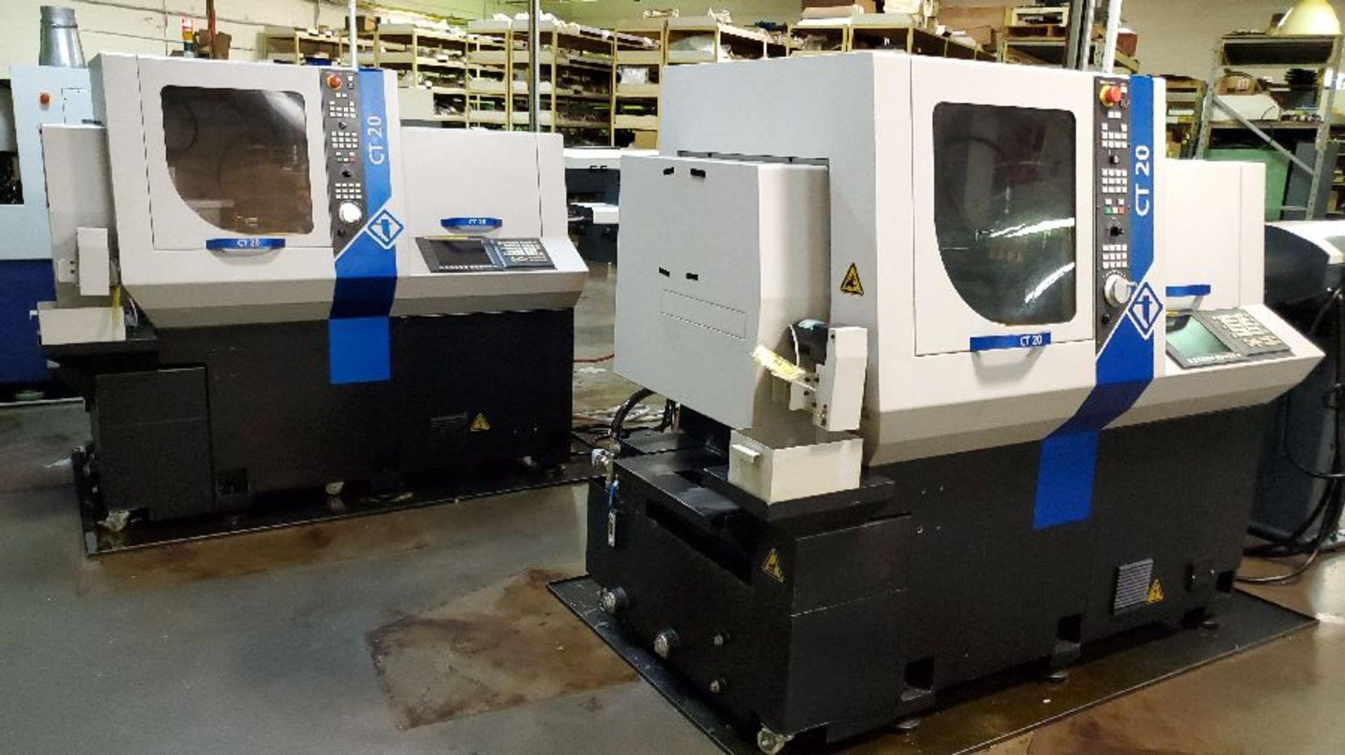 Tornos Model CT 20 7-Axis CNC Swiss-Type Lathe