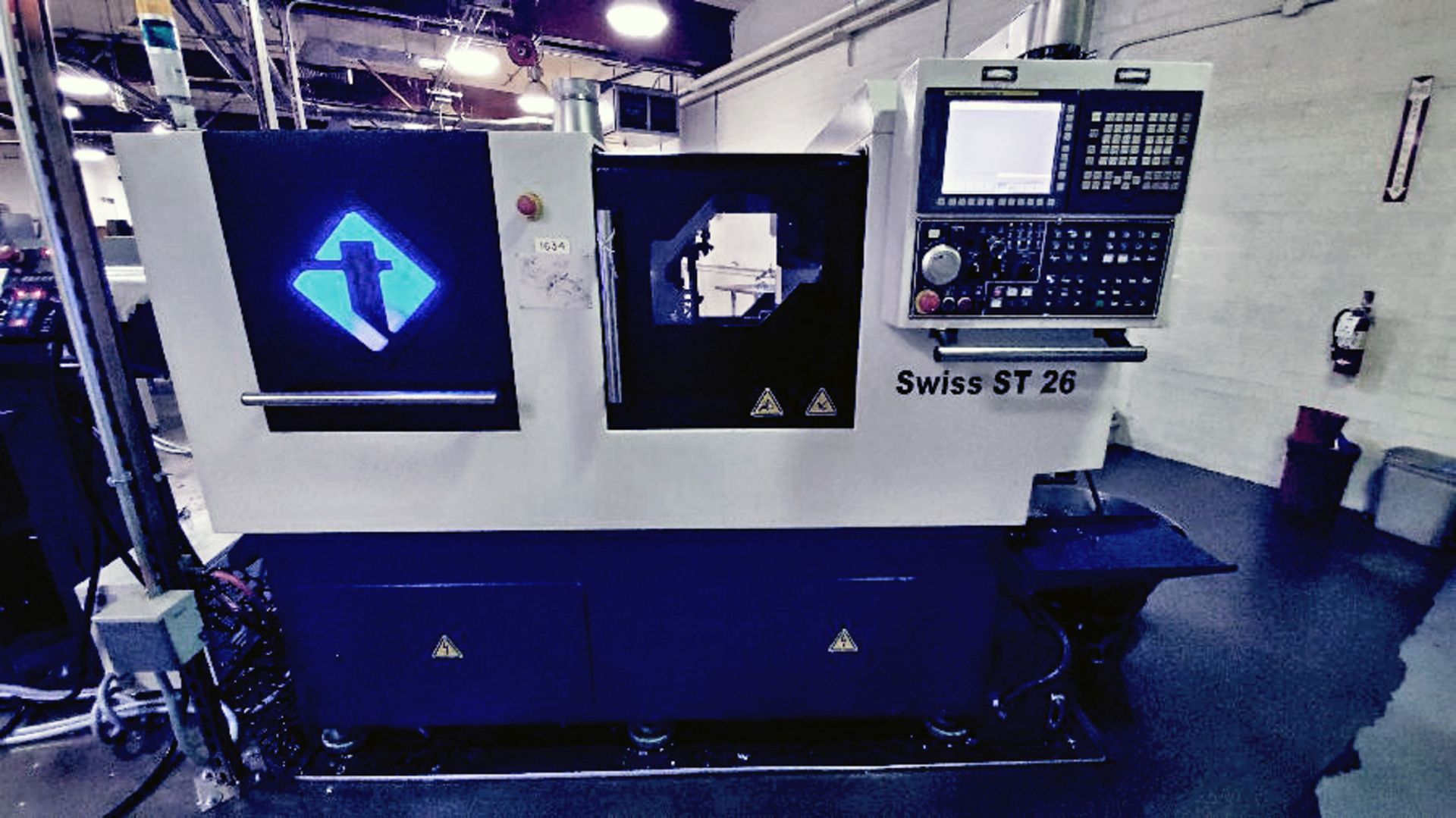 Tornos Model Swiss ST-26 9-Axis CNC Swiss-Type Lathe - Image 2 of 16