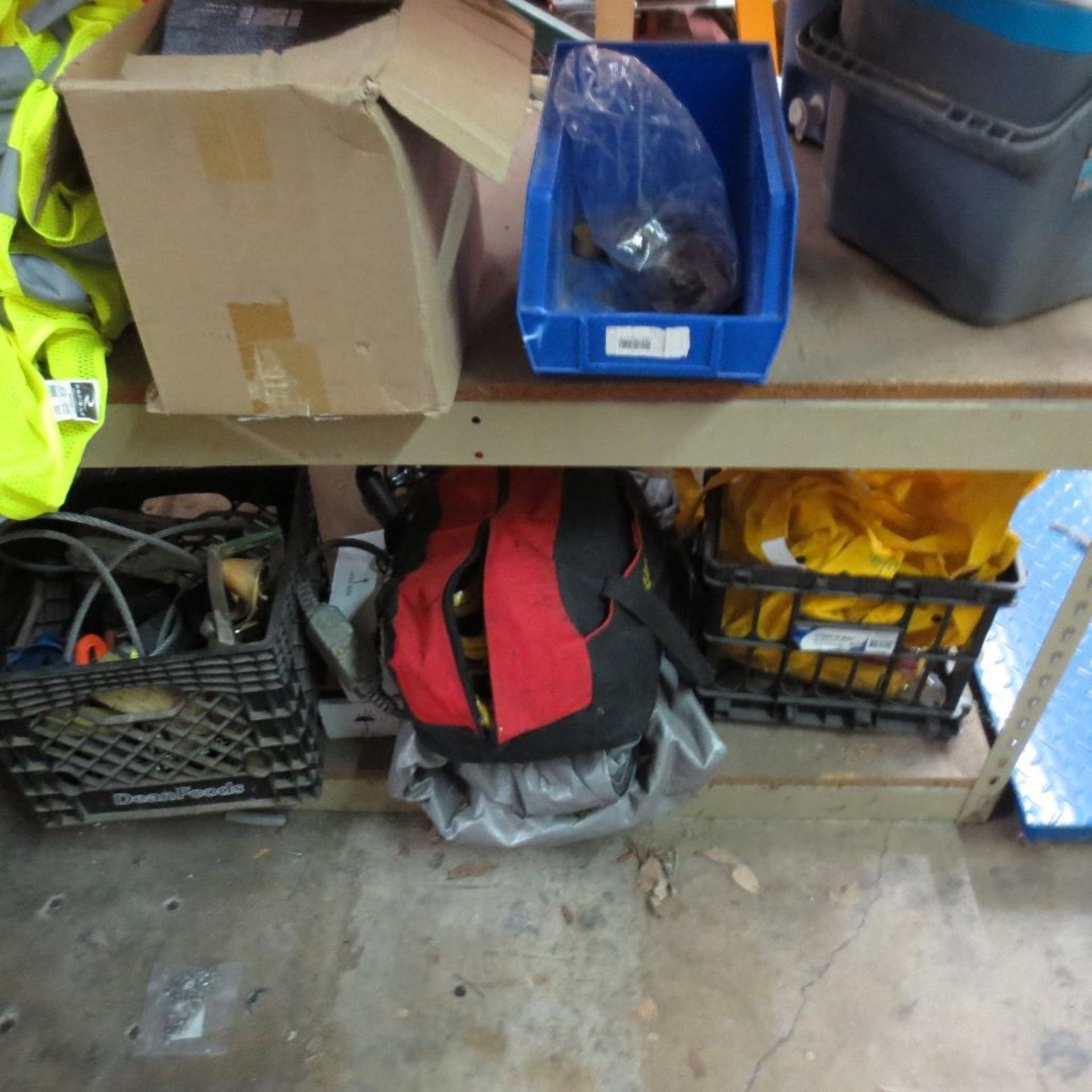 Shelf with Safety Vest and Contents - Image 2 of 5