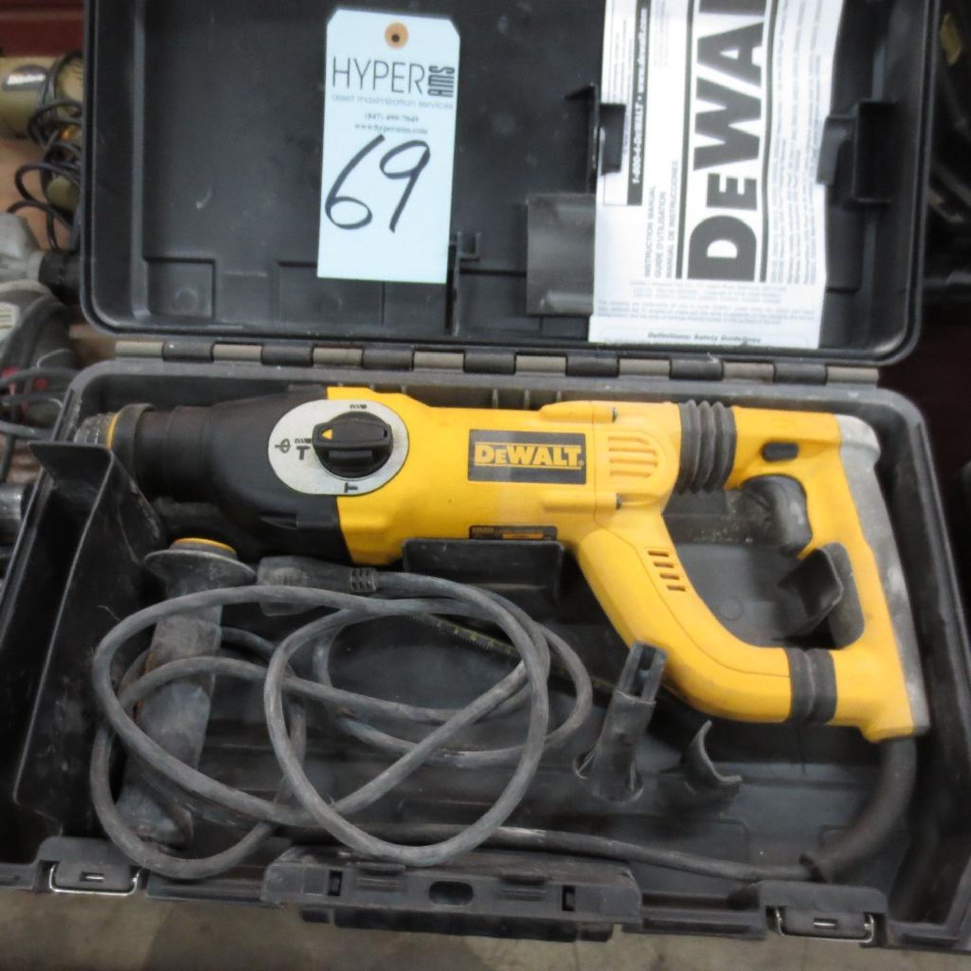 (3) Dewalt Hammer Drills