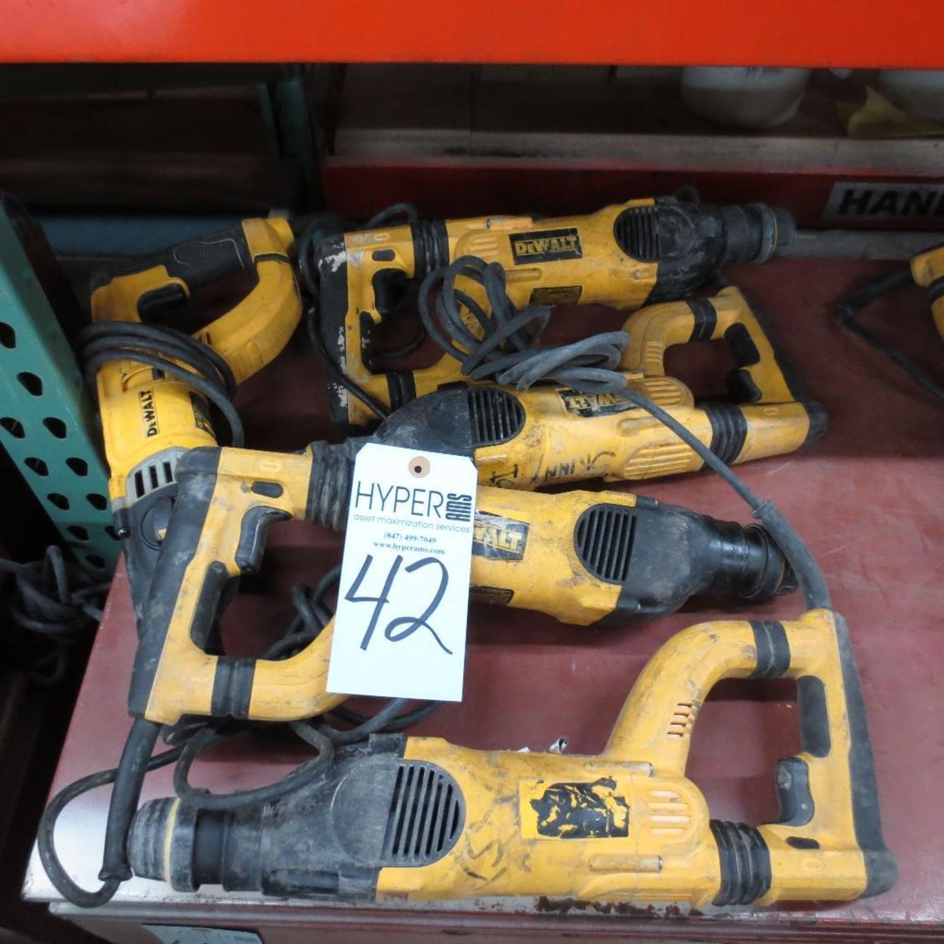 (5) Dewalt Hammer Drills