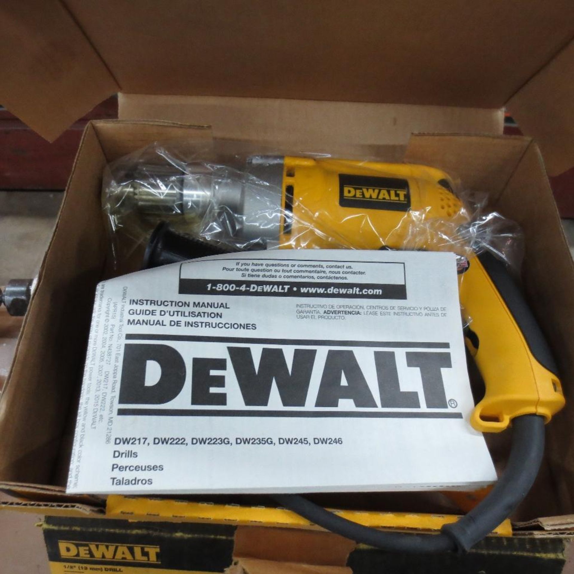 (3) Dewalt DW235G Drills