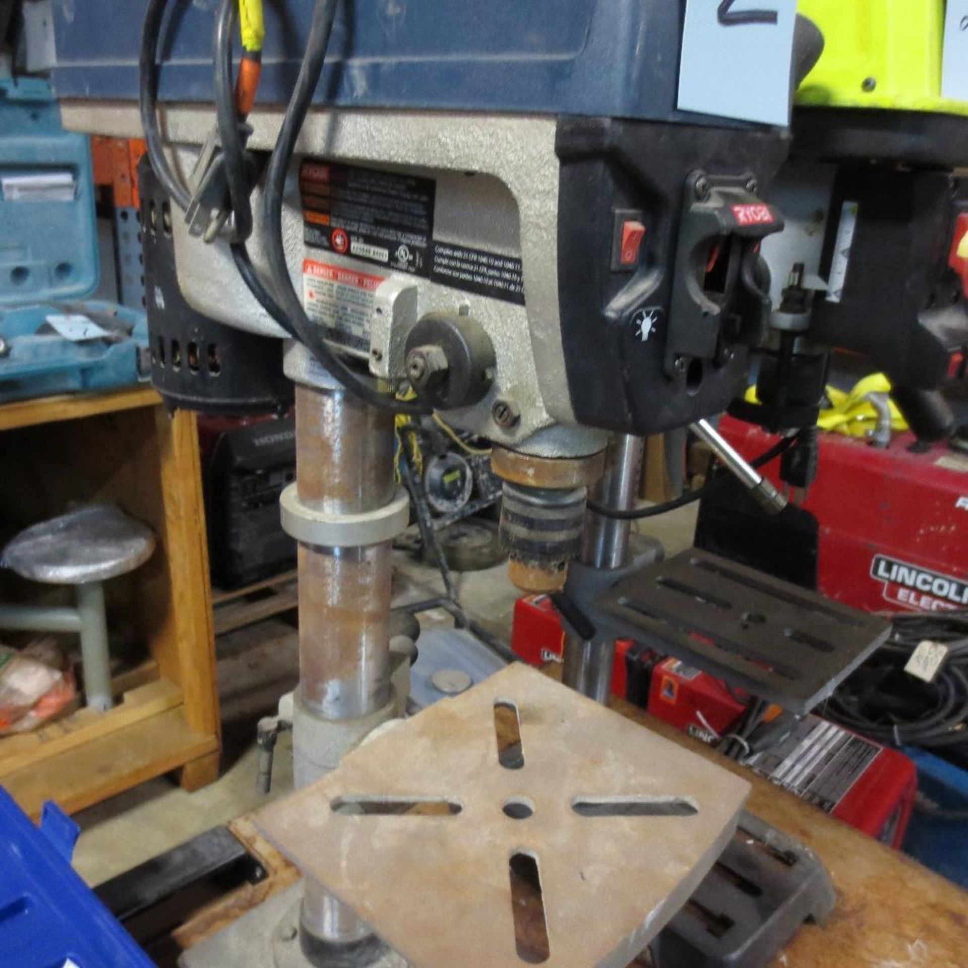 (2) Ryobi Bench Top Drill Presses, 110V - Image 2 of 3