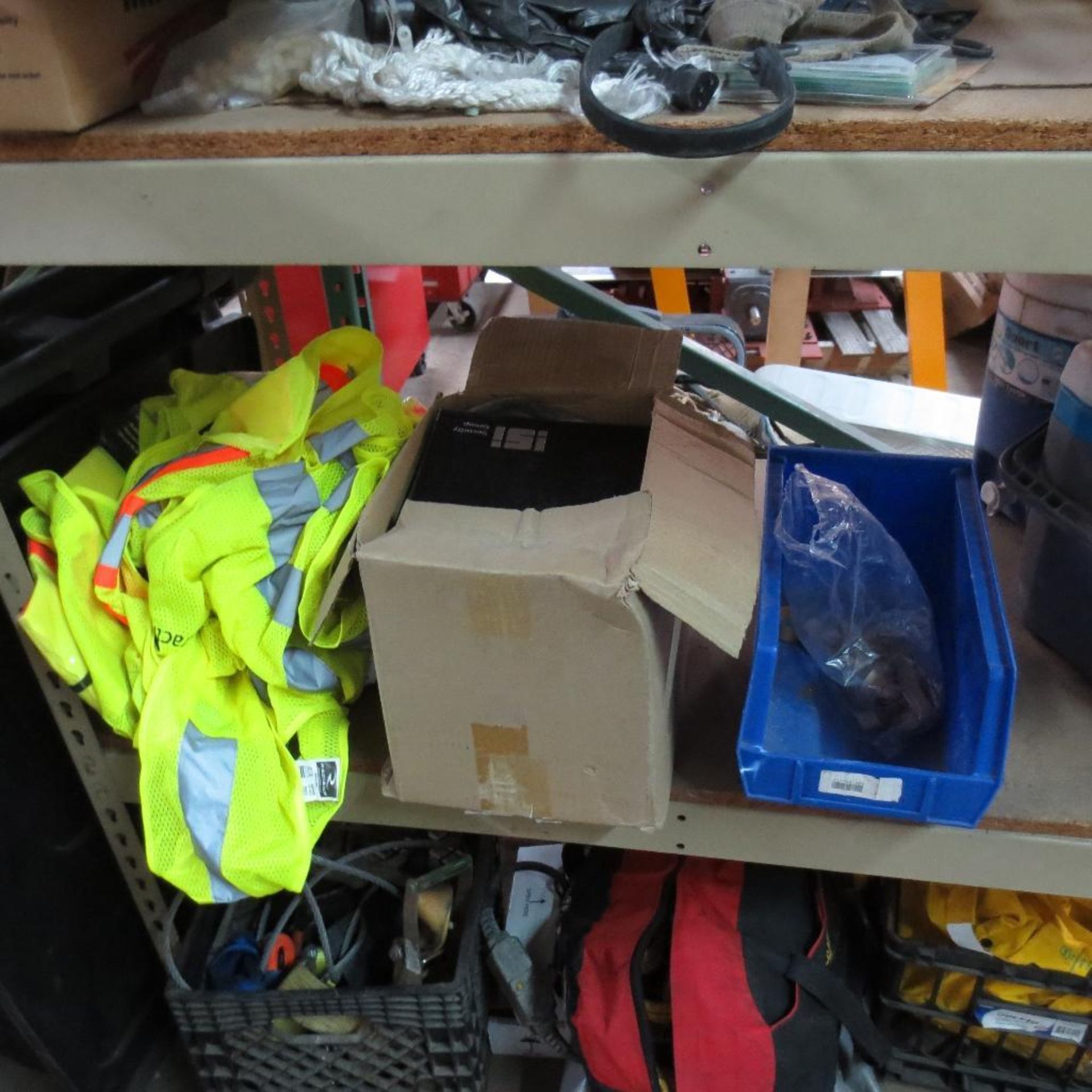 Shelf with Safety Vest and Contents - Image 3 of 5
