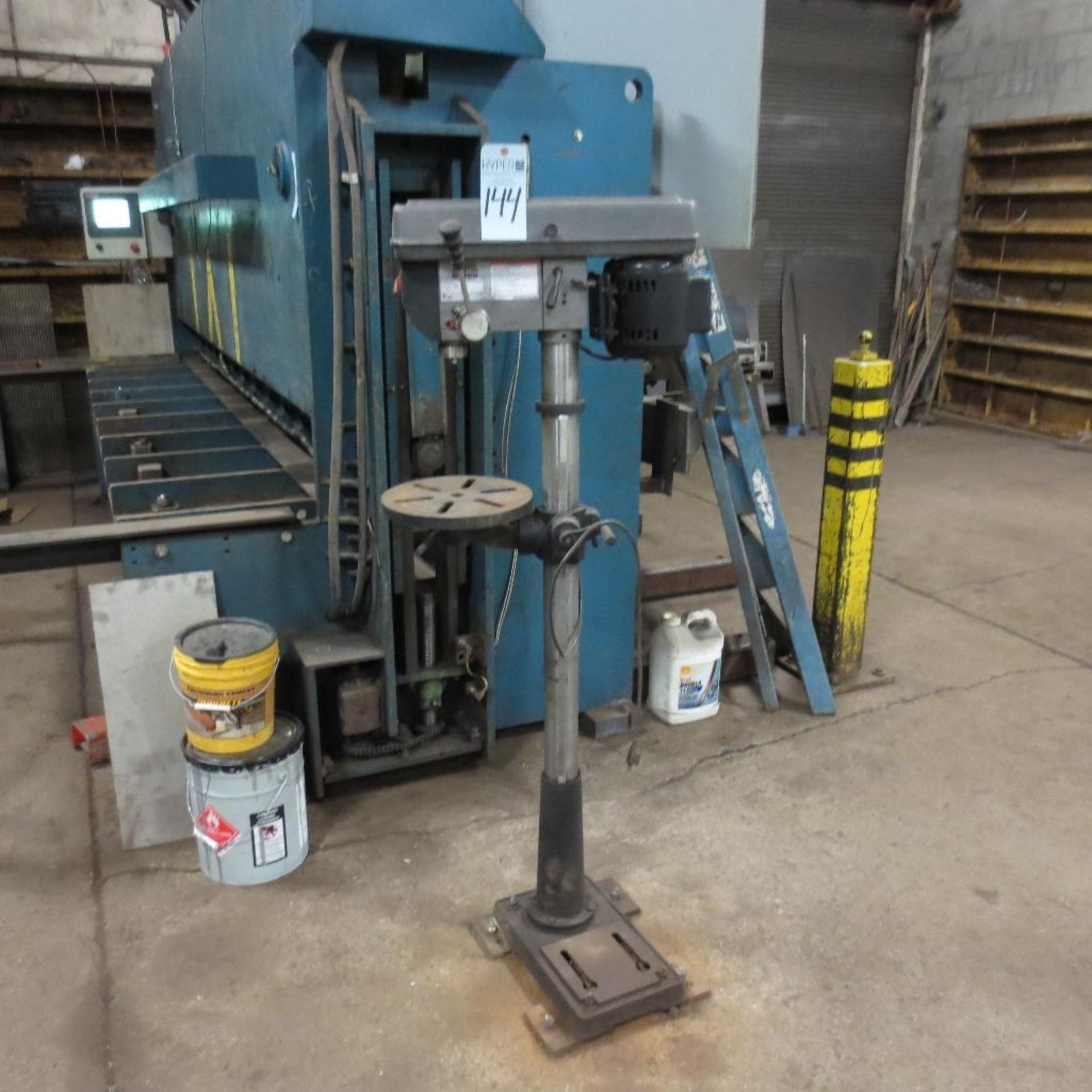 Central 16 Speed Floor Drill Press, 120V