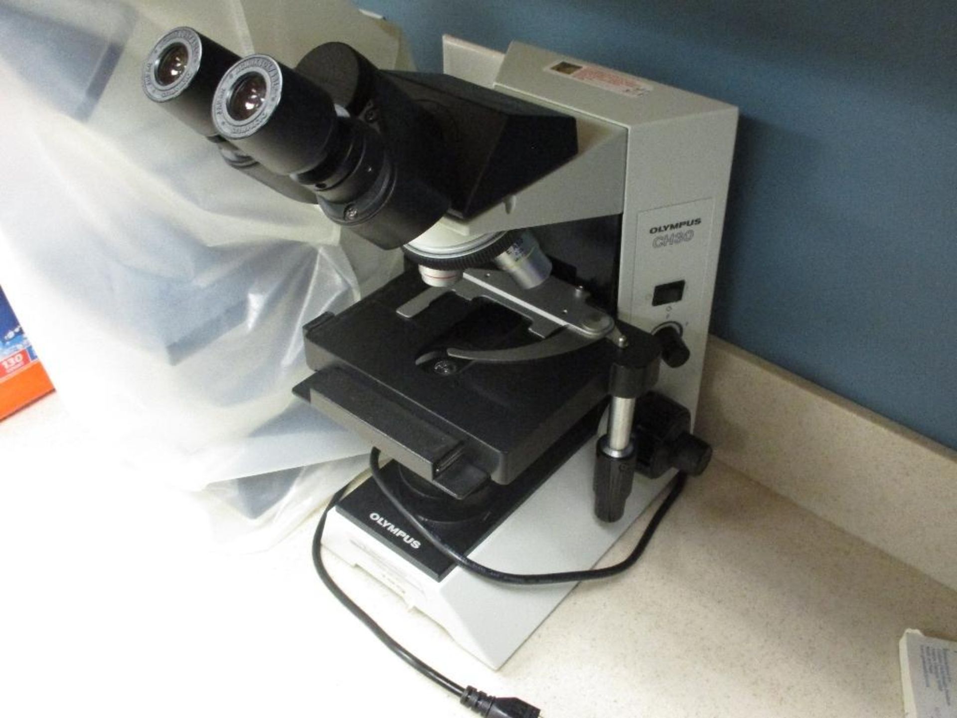 2 Microscopes and contents of cabinets, Not tagged - Image 2 of 4