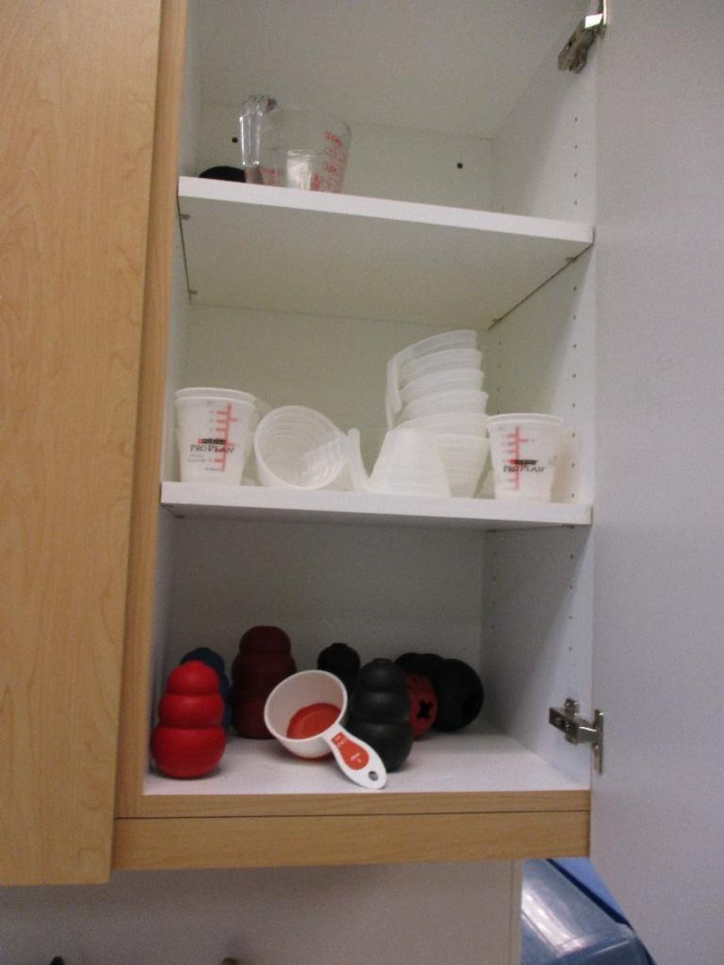 Contents of all cabinets and counters in this area and Large sink( disconnect water and cap to code) - Image 10 of 15