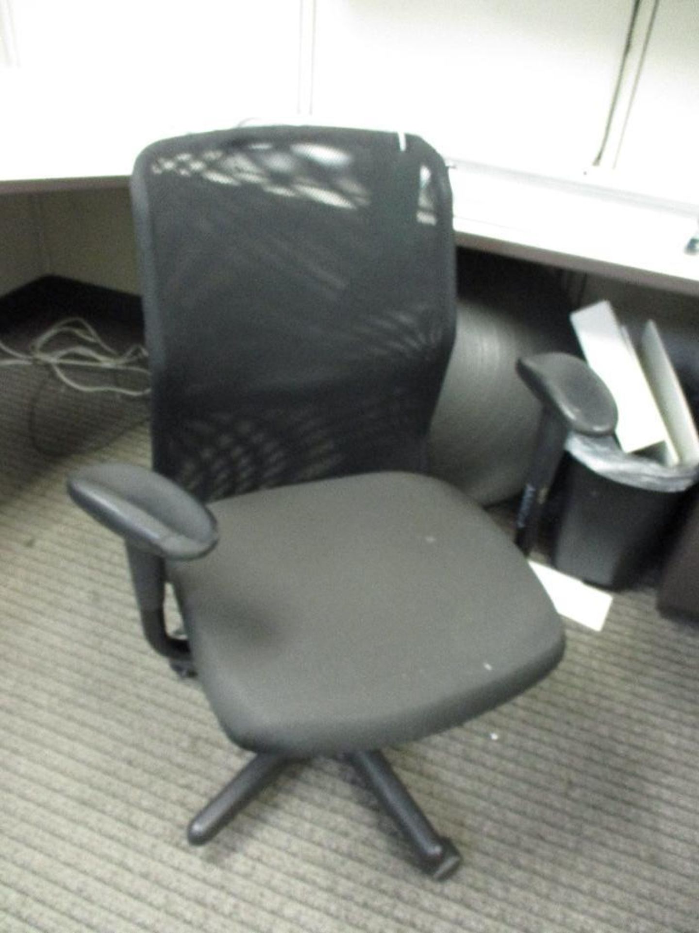 5 Rolling Office chairs