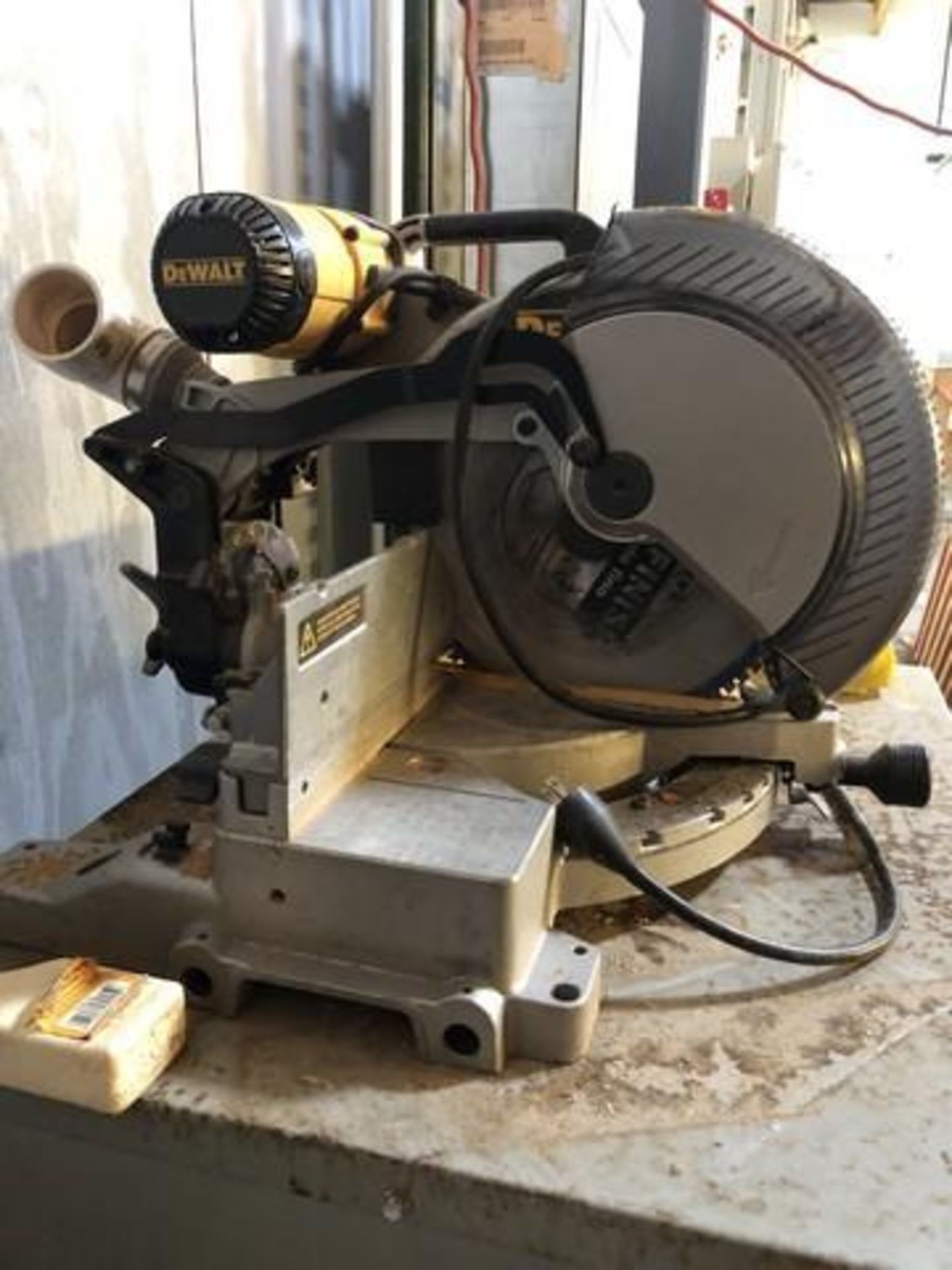 1ea Dewalt Table Saw Mdl - DW706 serie #75603 - Image 3 of 5