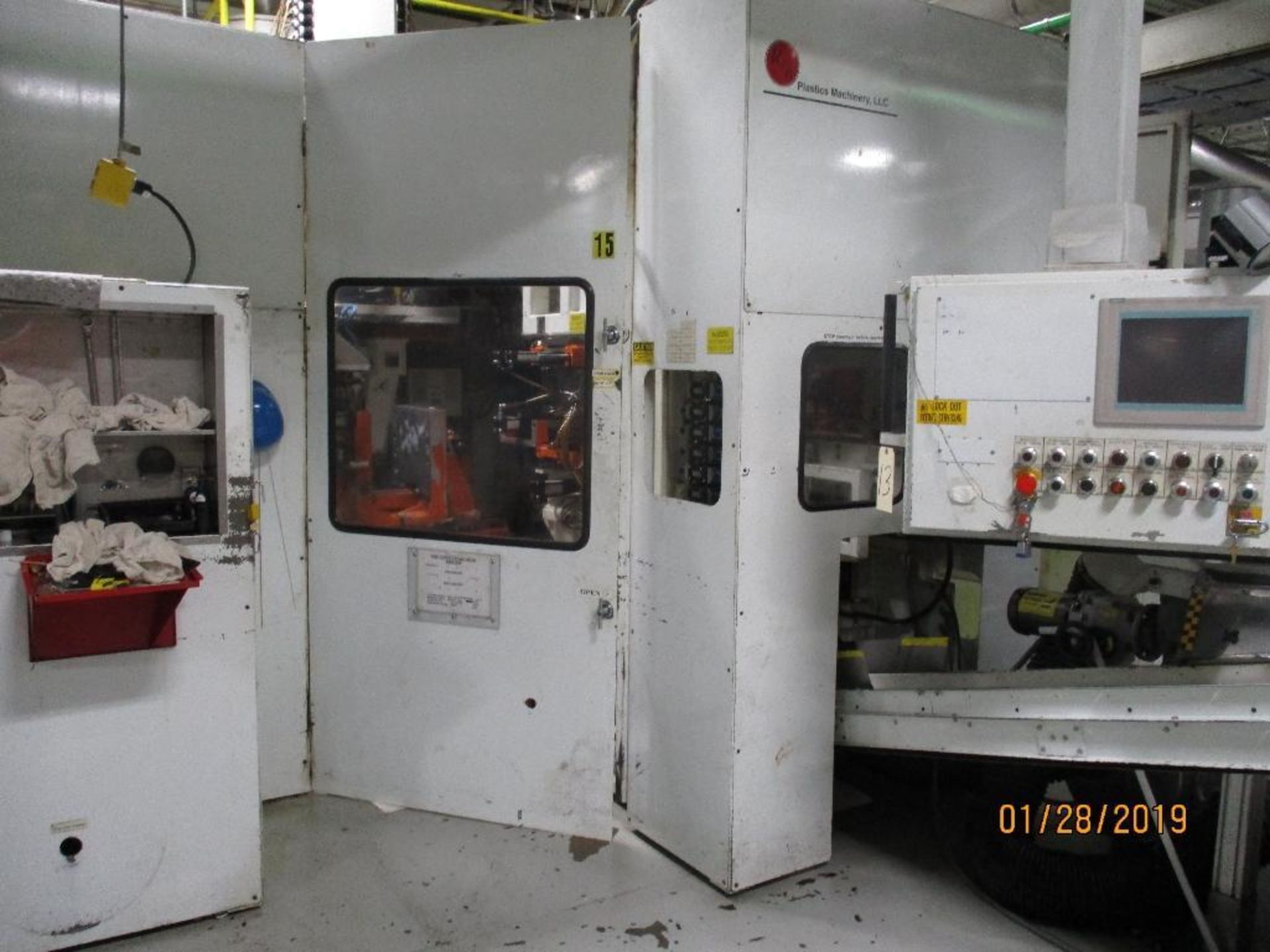 R & B Plastics Disc Mold Injection Machine, Being Sold As Scrape, Must Show Proof, Does Not Include