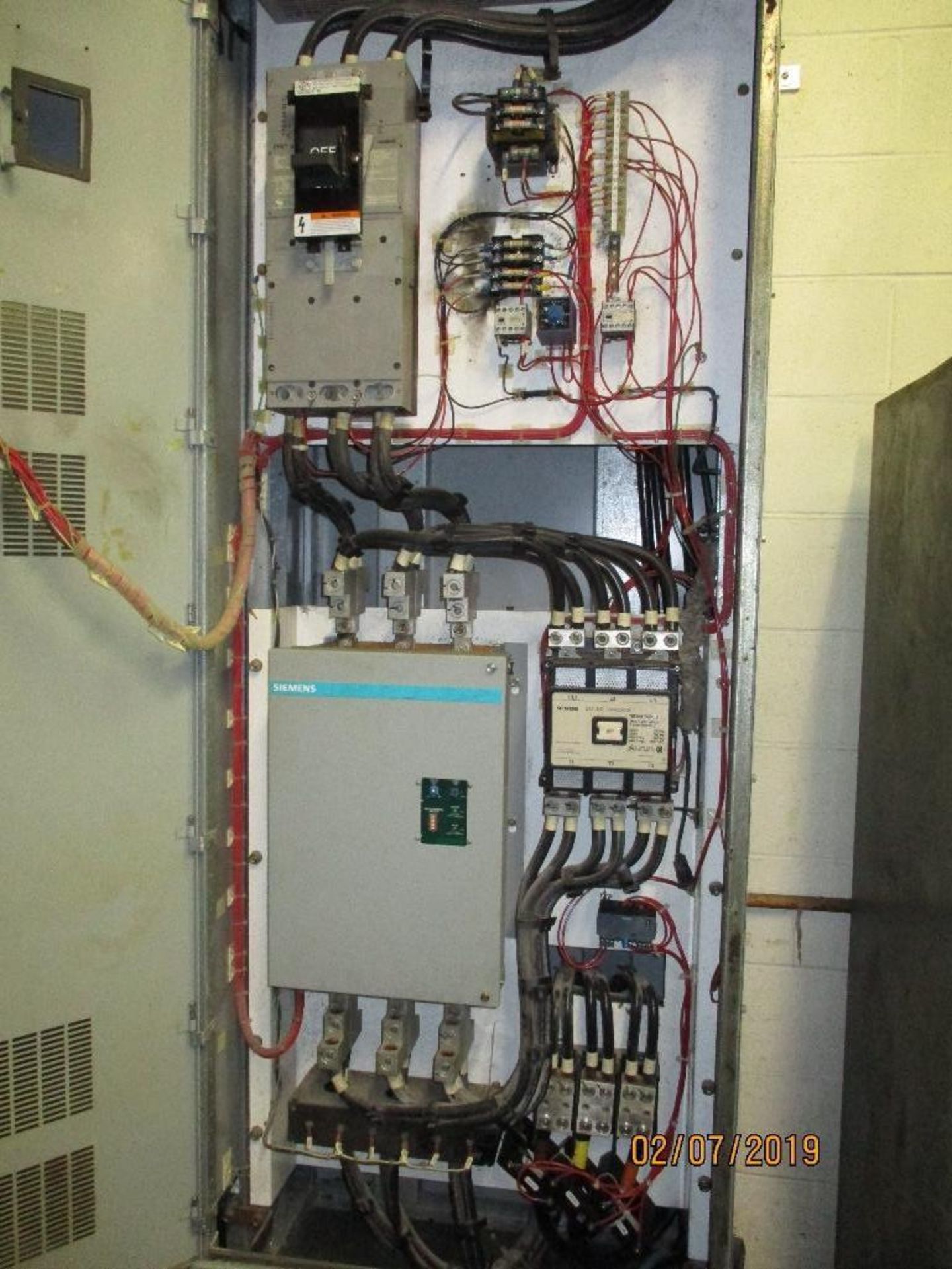 Siemens Compressor Control Electrical Breaker Panel - Image 2 of 5