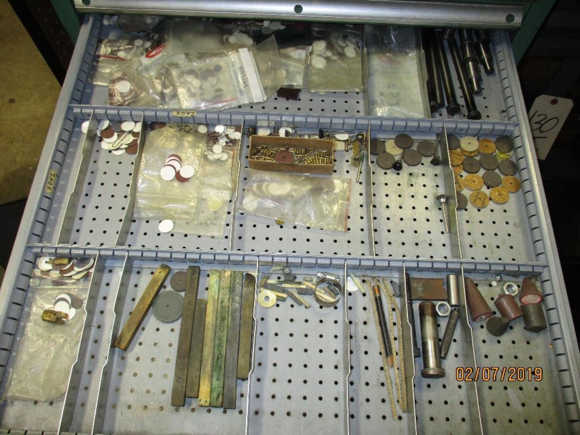 Cabinet Plus Contents of Micrometers, Calibers, Keyways, Helicoils etc. - Image 7 of 10