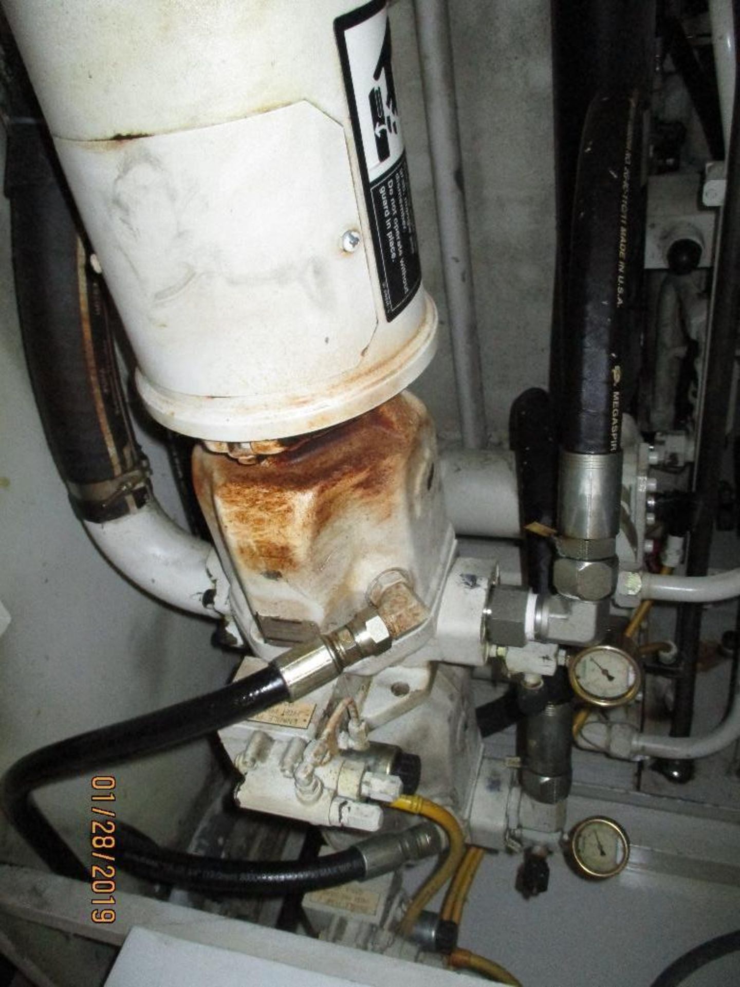 Hydrulic Pump And 75hp Motor-MUST BE REMOVED BY 3/12/19 - Image 2 of 3