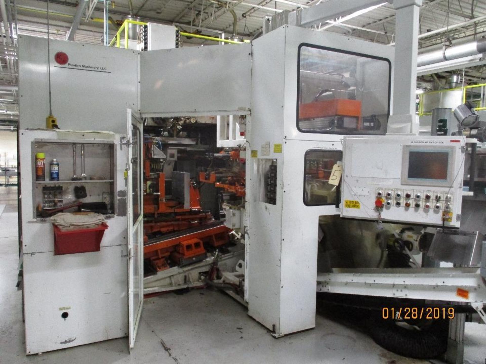 R & B Plastics Disc Mold Injection Machine, Being Sold As Scrape, Must Show Proof, Does Not Include