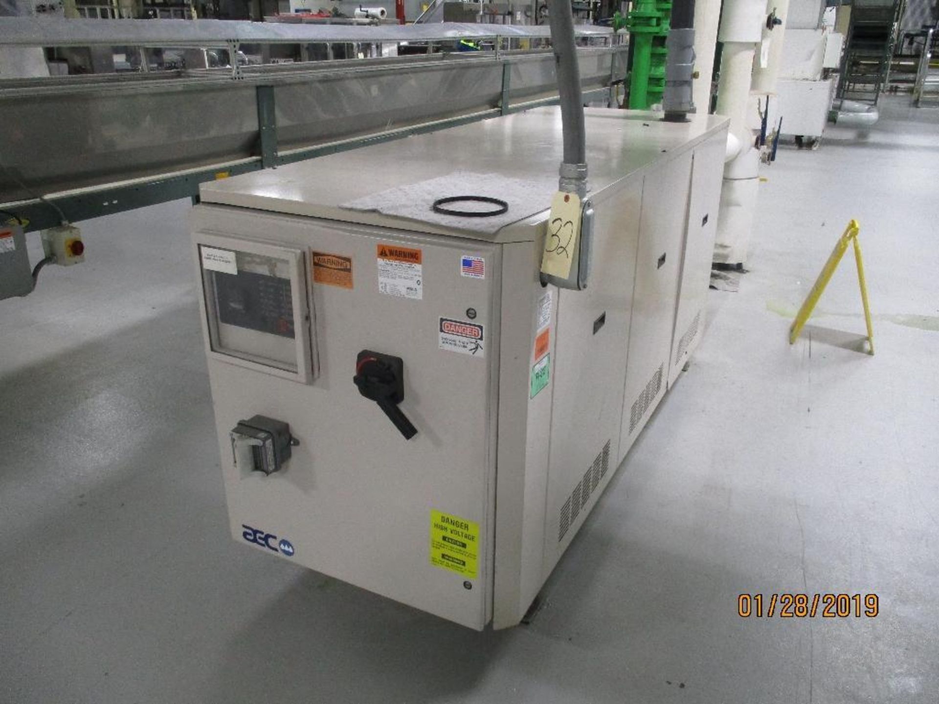 AEC Chiller Unit M/N PSW30 S/N 35E0198-MUST BE REMOVED BY 3/12/19