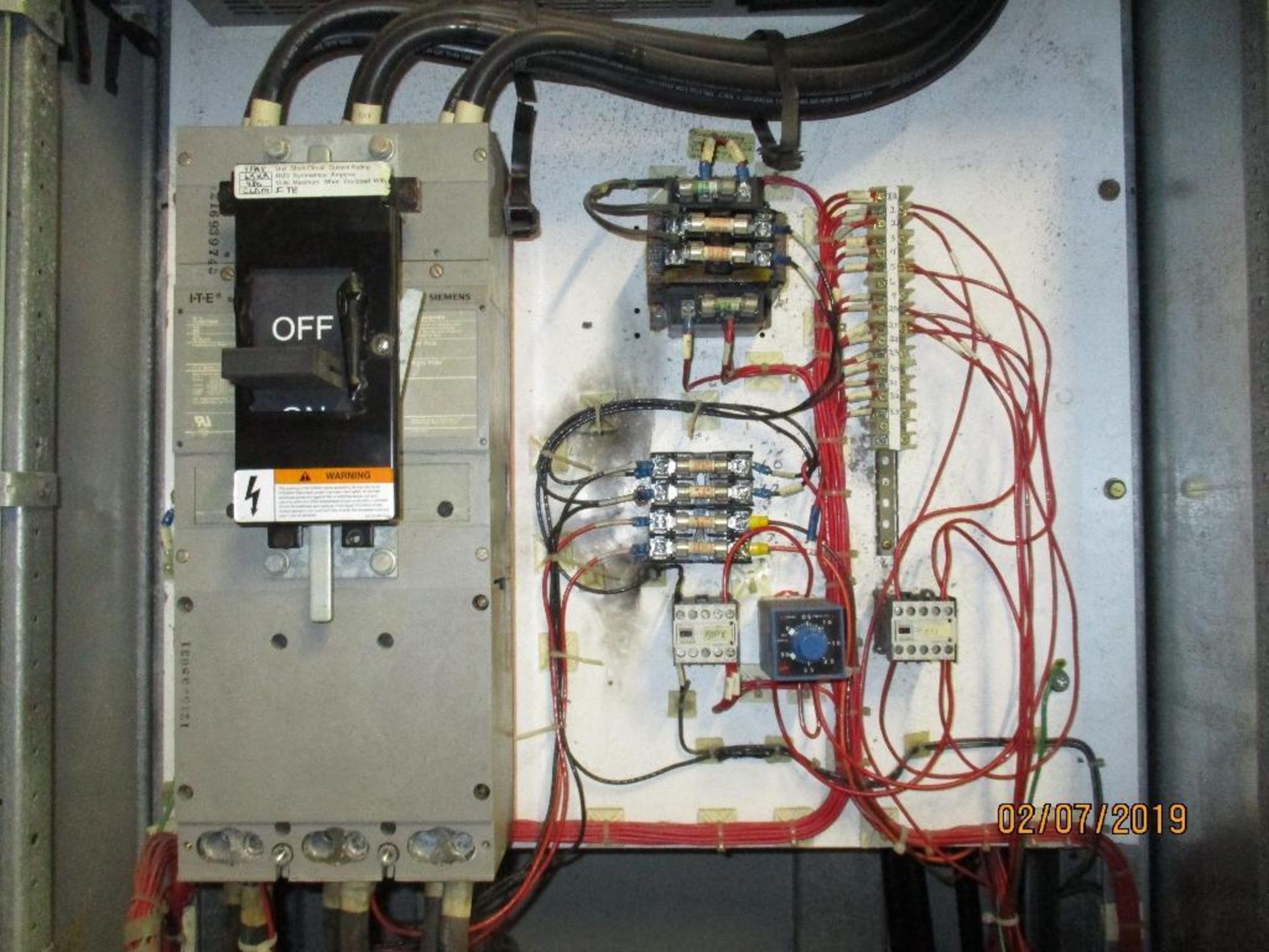 Siemens Compressor Control Electrical Breaker Panel - Image 3 of 5