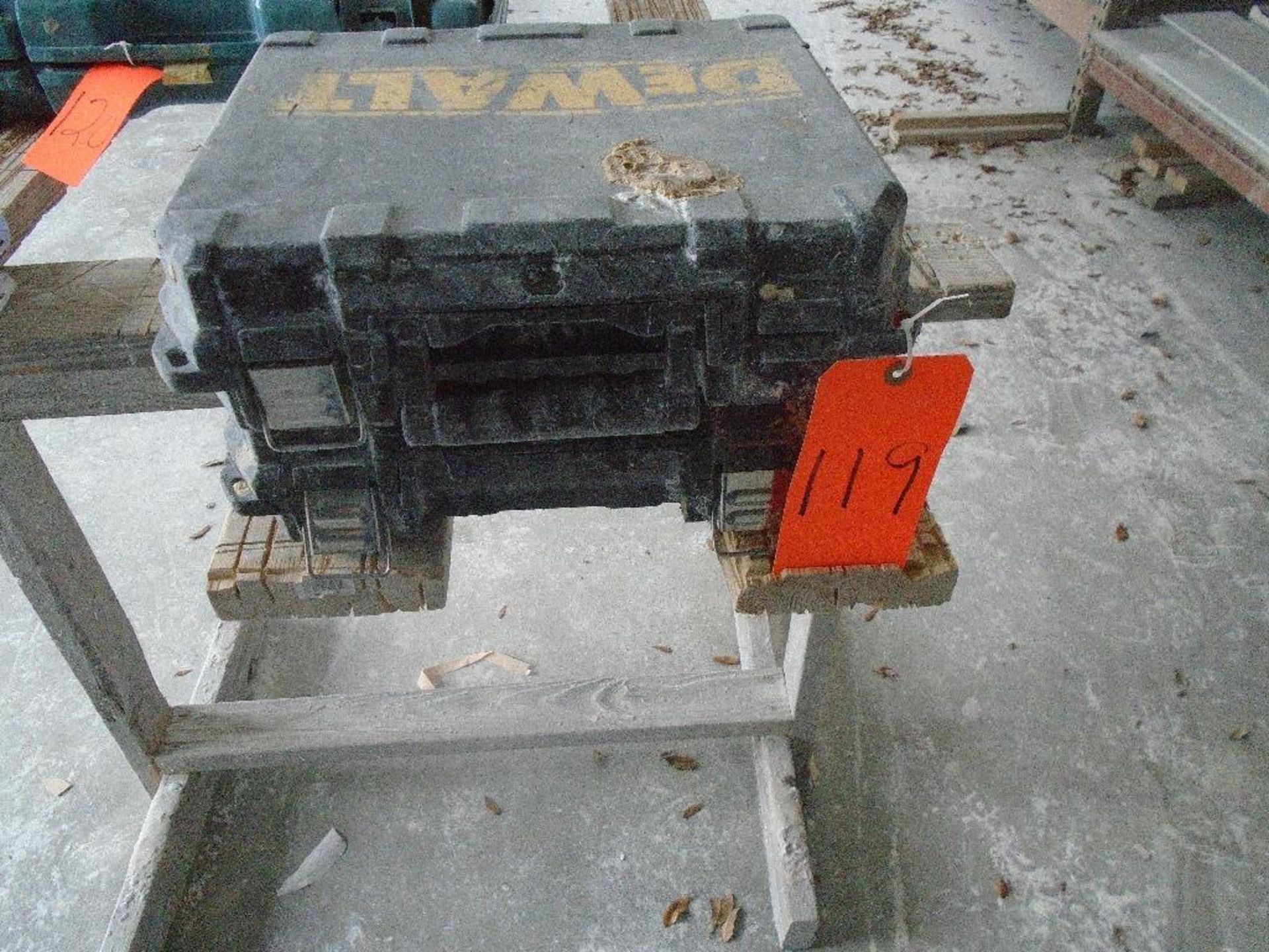 Dewalt model DW318 jig saw; 1 Dewalt drill