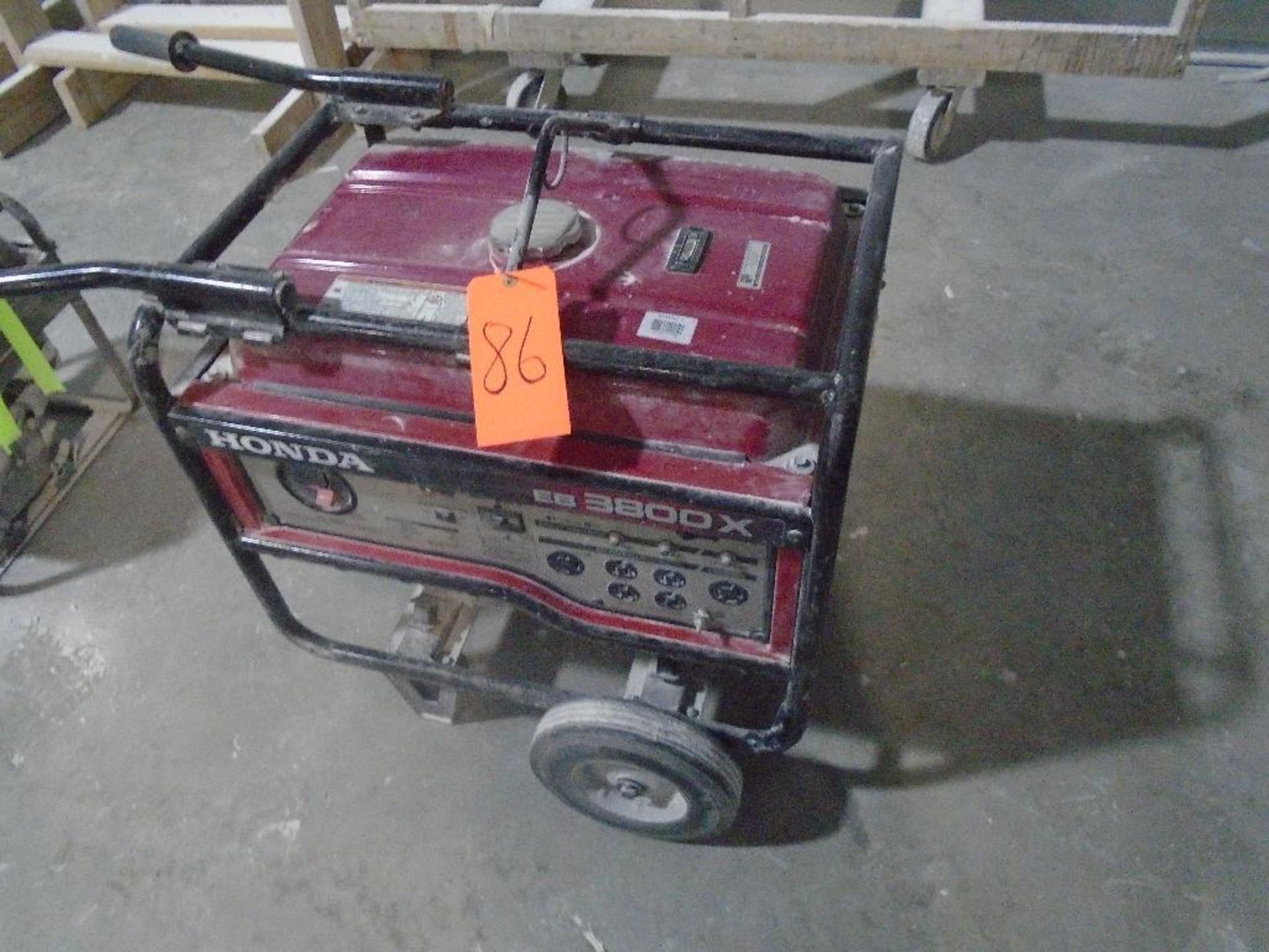 Honda model EB3800X generator