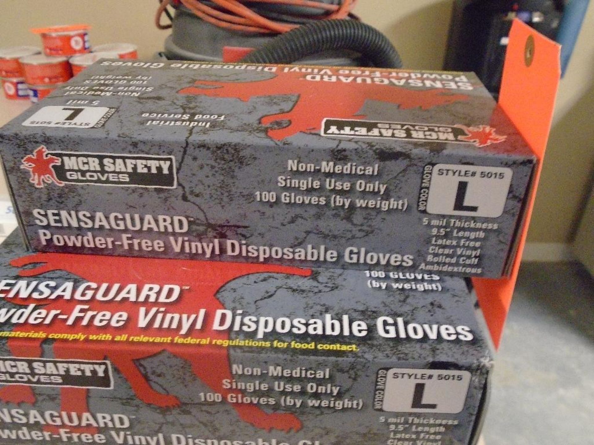 (11) Boxes Large vinyl disposable gloves - Image 2 of 2