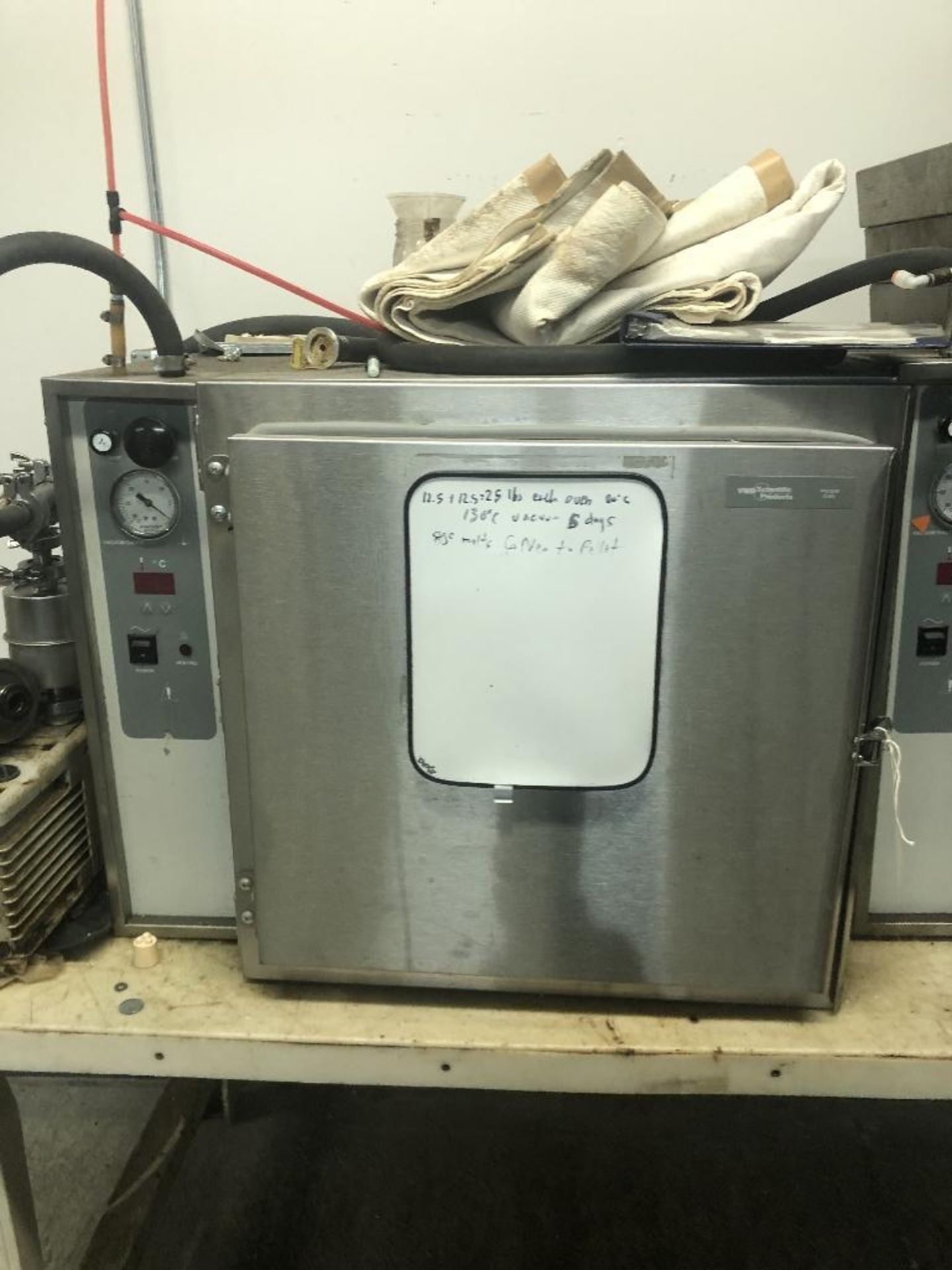 2 ea. AWR Scientific Products Vacuum Ovens Dimensions : 30" x 31" x 25" - Image 5 of 13